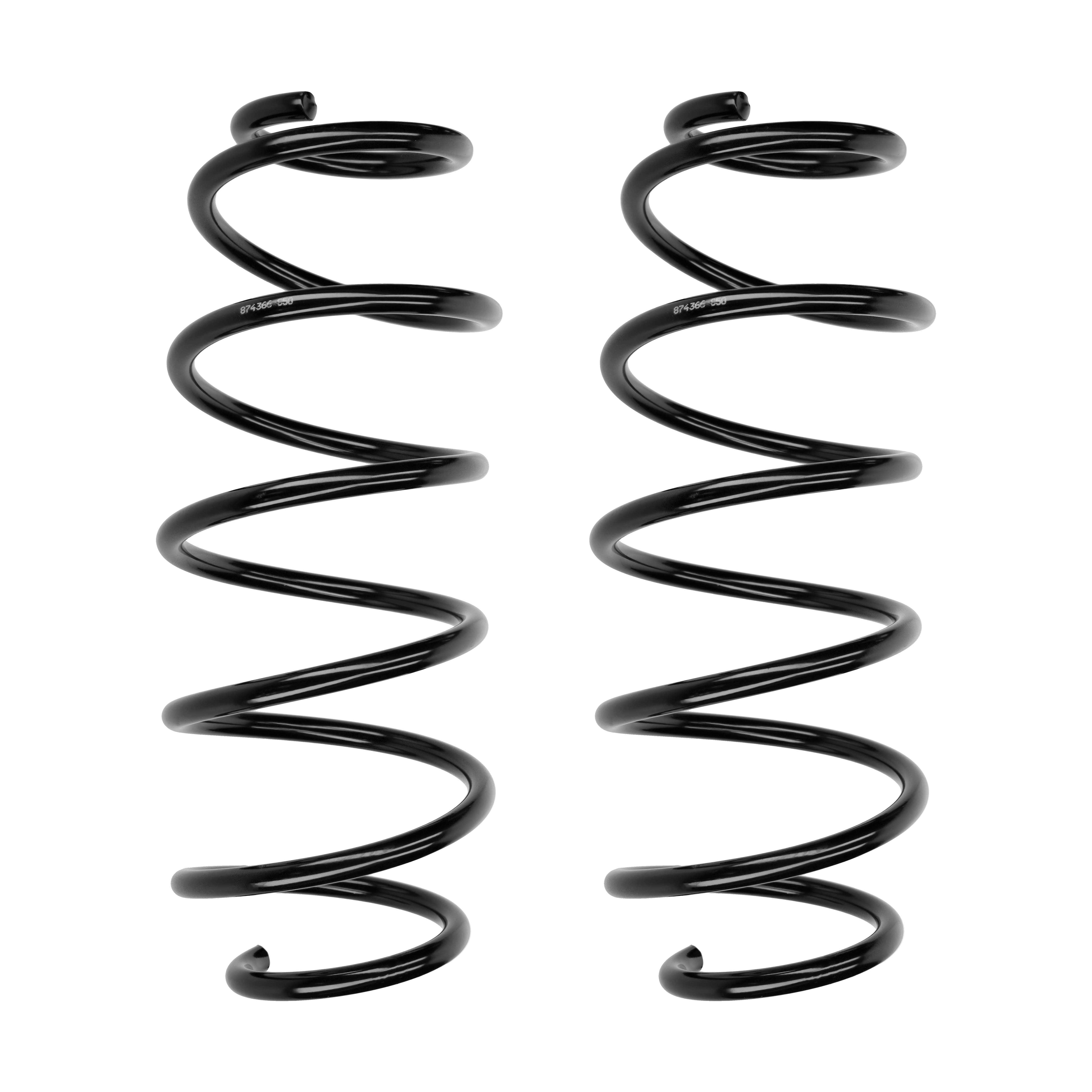 F.BECKER Fjeder set30110149 foraksel for PEUGEOT