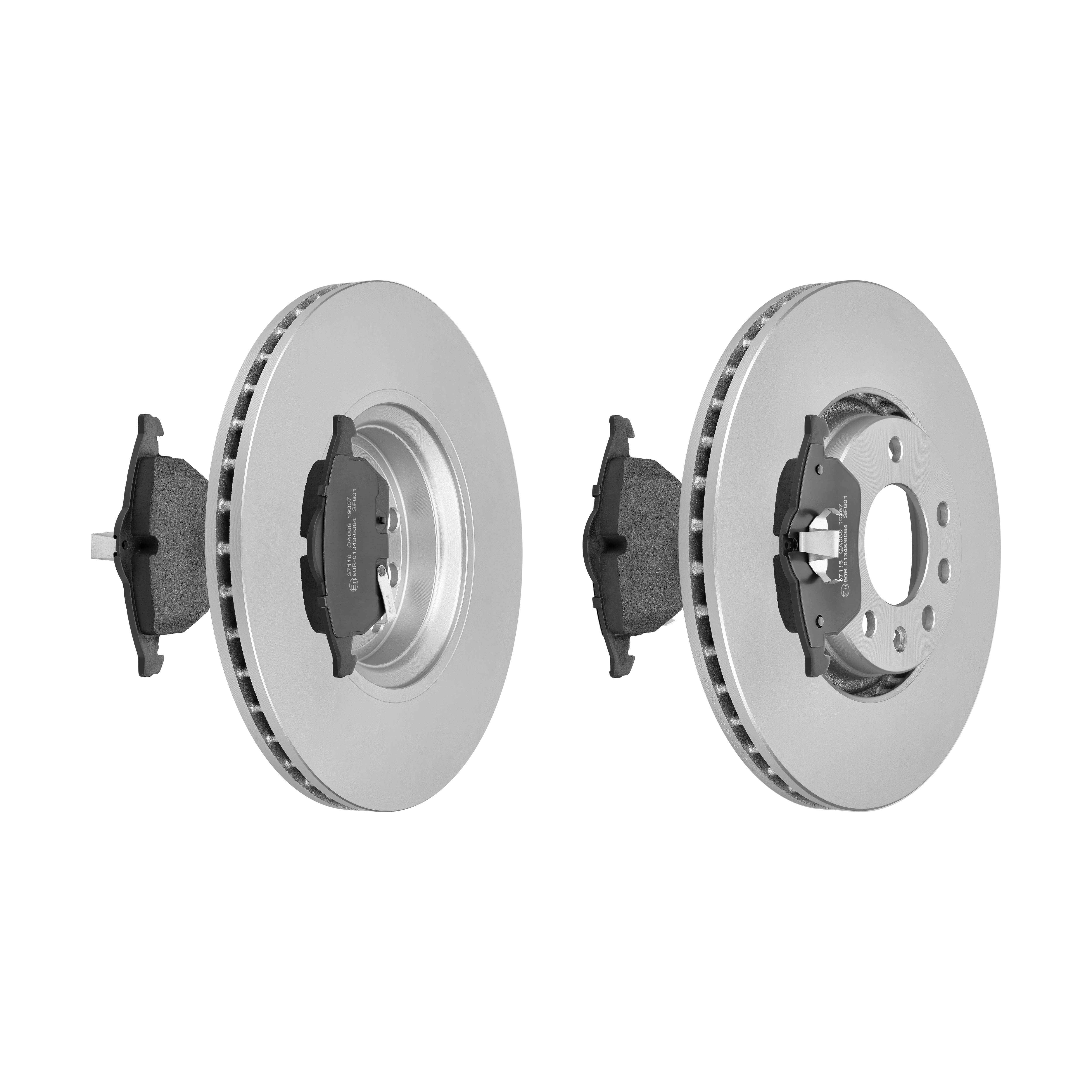 F.BECKER Bremsesæt, skivebremser 13810421 foraksel ventileret 308mm 25mm for OPEL SAAB