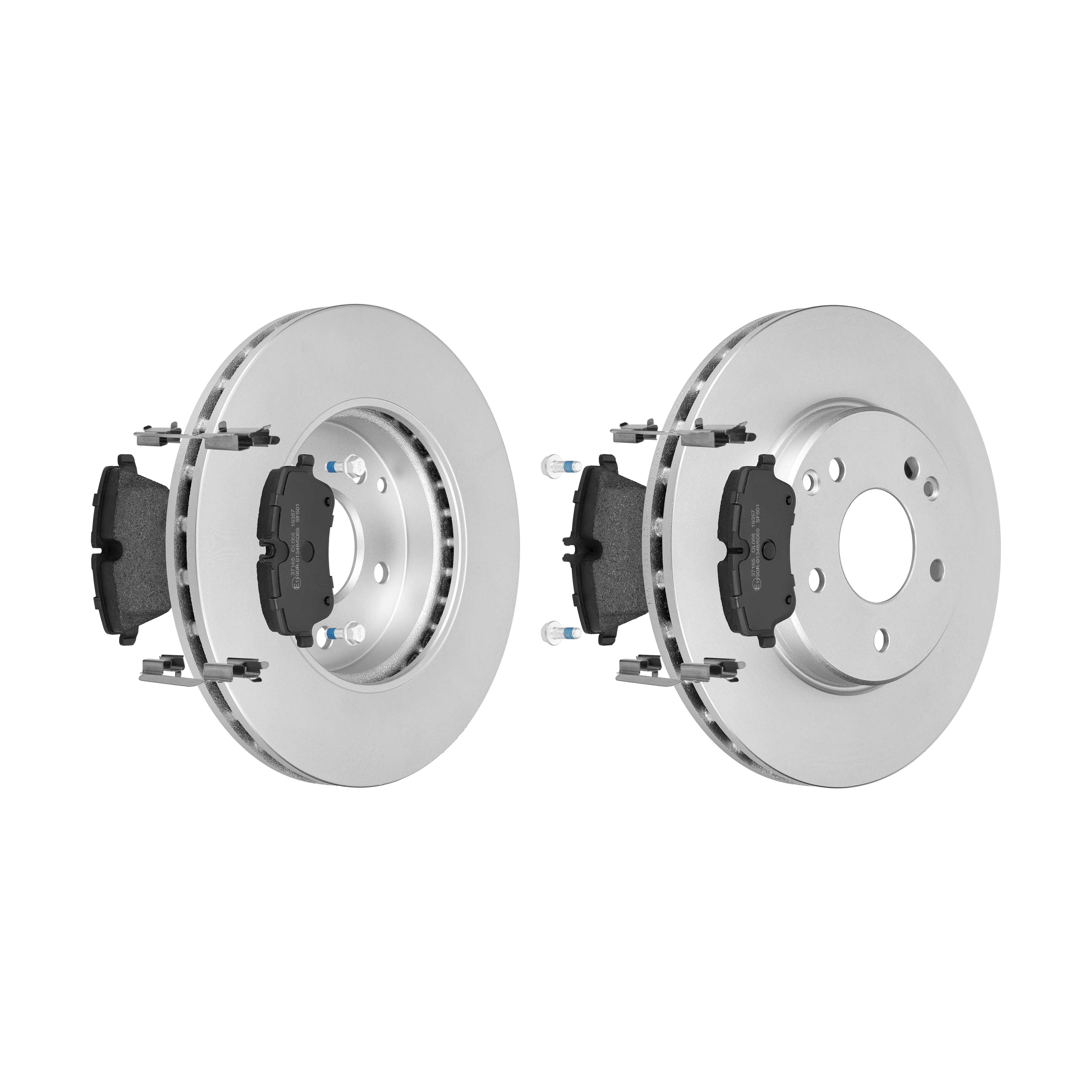 F.BECKER Bremsesæt, skivebremser 13810056 foraksel ventileret 288mm 25mm for MERCEDES-BENZ