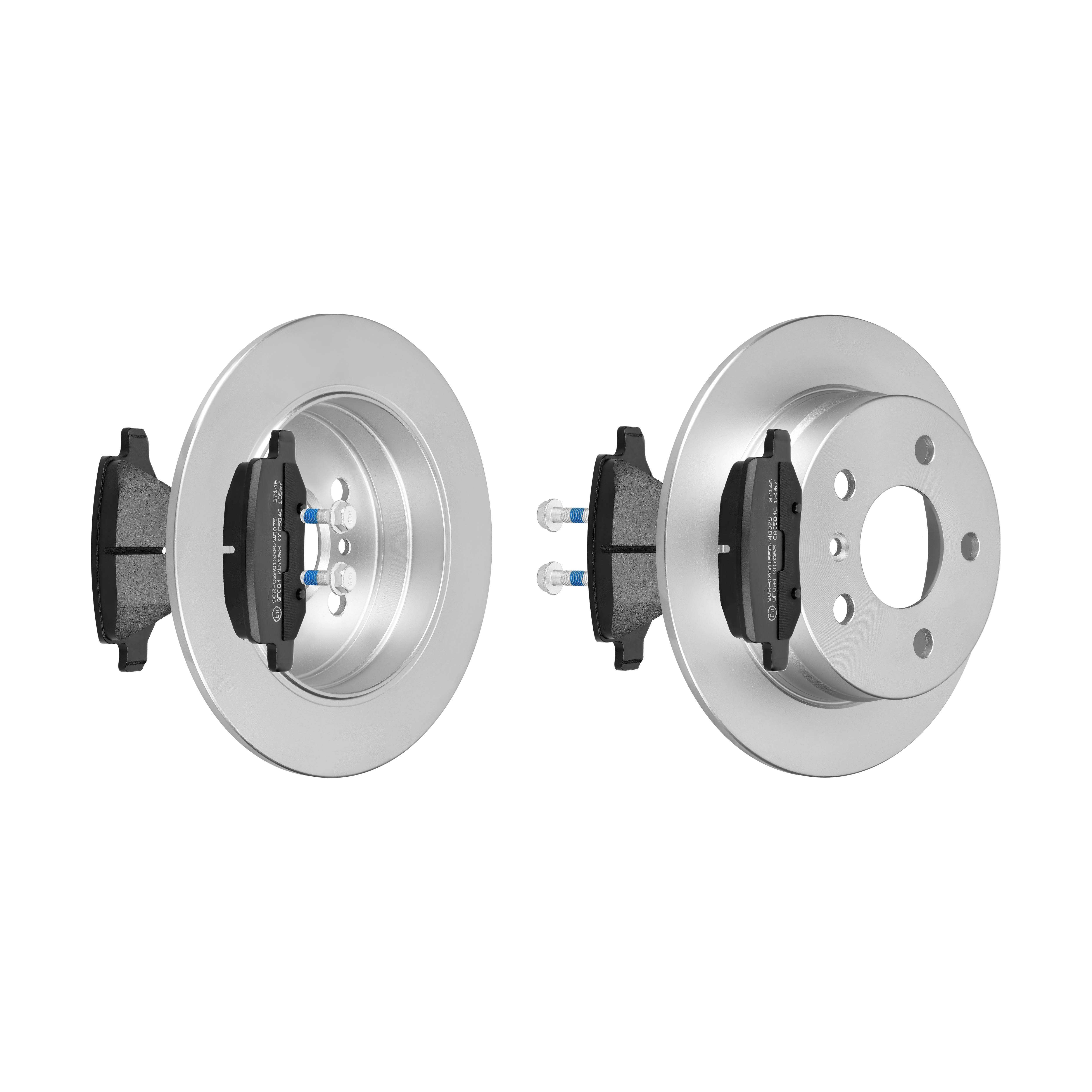 F.BECKER Bremsesæt, skivebremser 13810059 bagaksel fuld 258mm 8mm for MERCEDES-BENZ