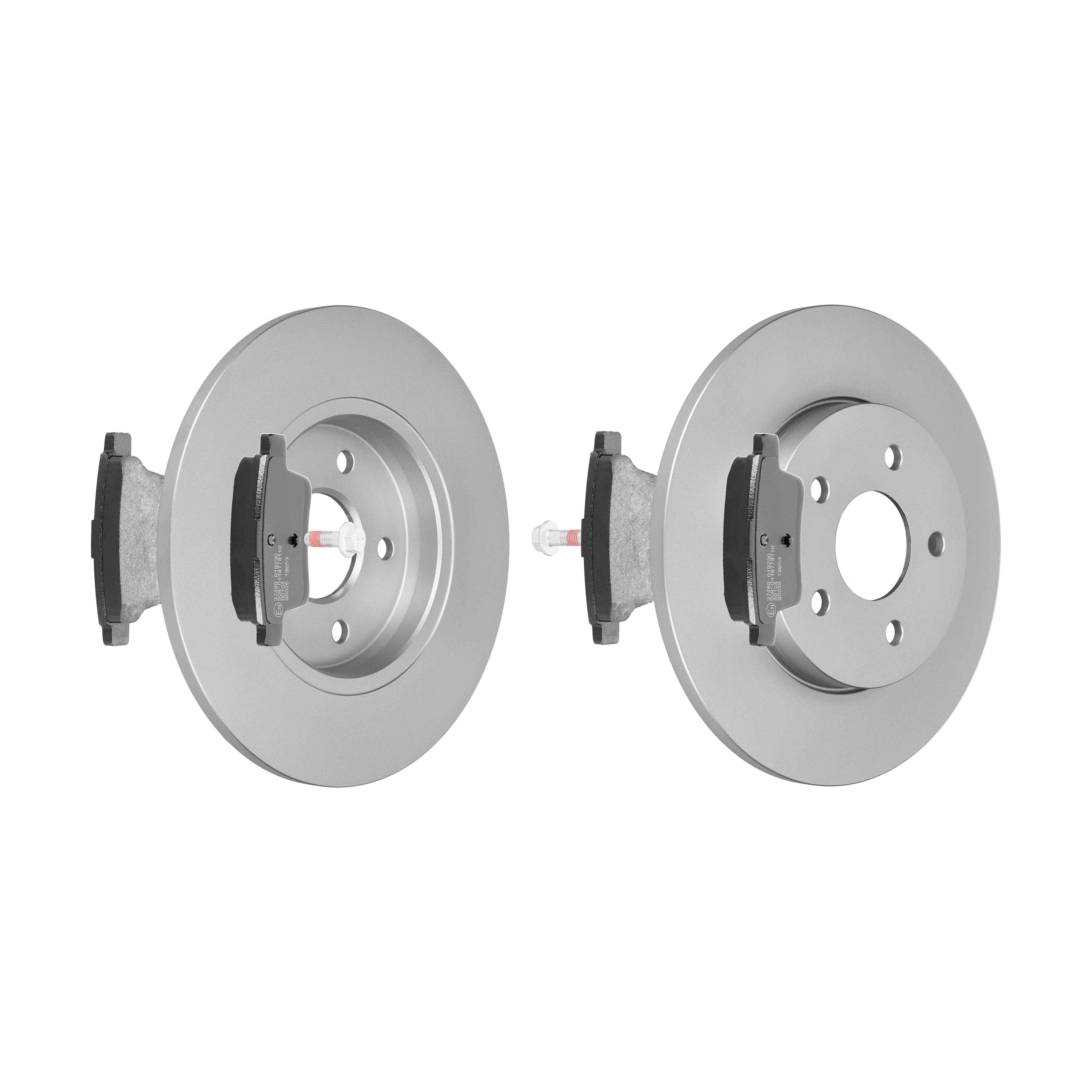 F.BECKER Bremsesæt, skivebremser 13810066 bagaksel fuld 280mm 12mm for FORD JAGUAR