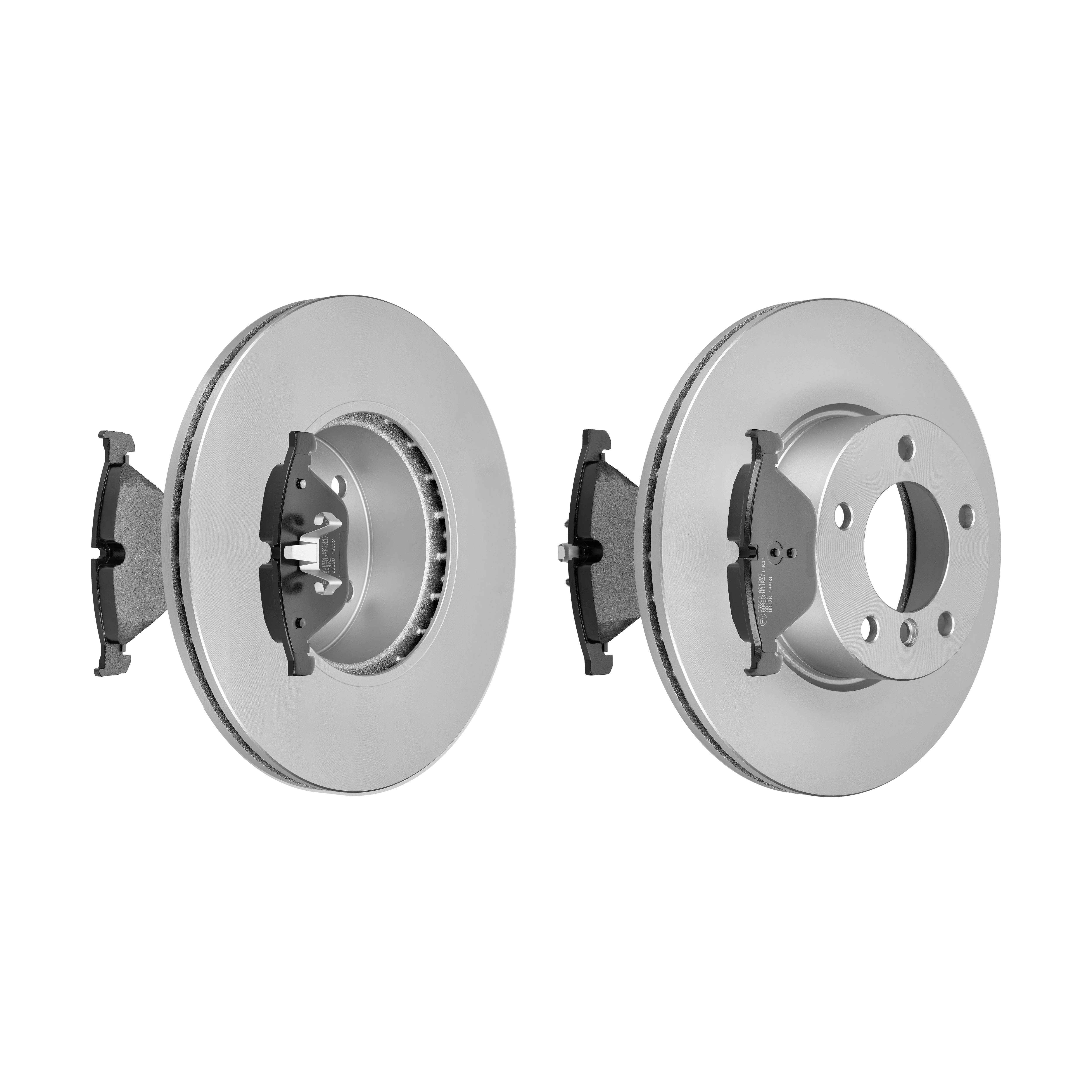 F.BECKER Bremsesæt, skivebremser 13810078 foraksel ventileret 312mm 24mm for BMW