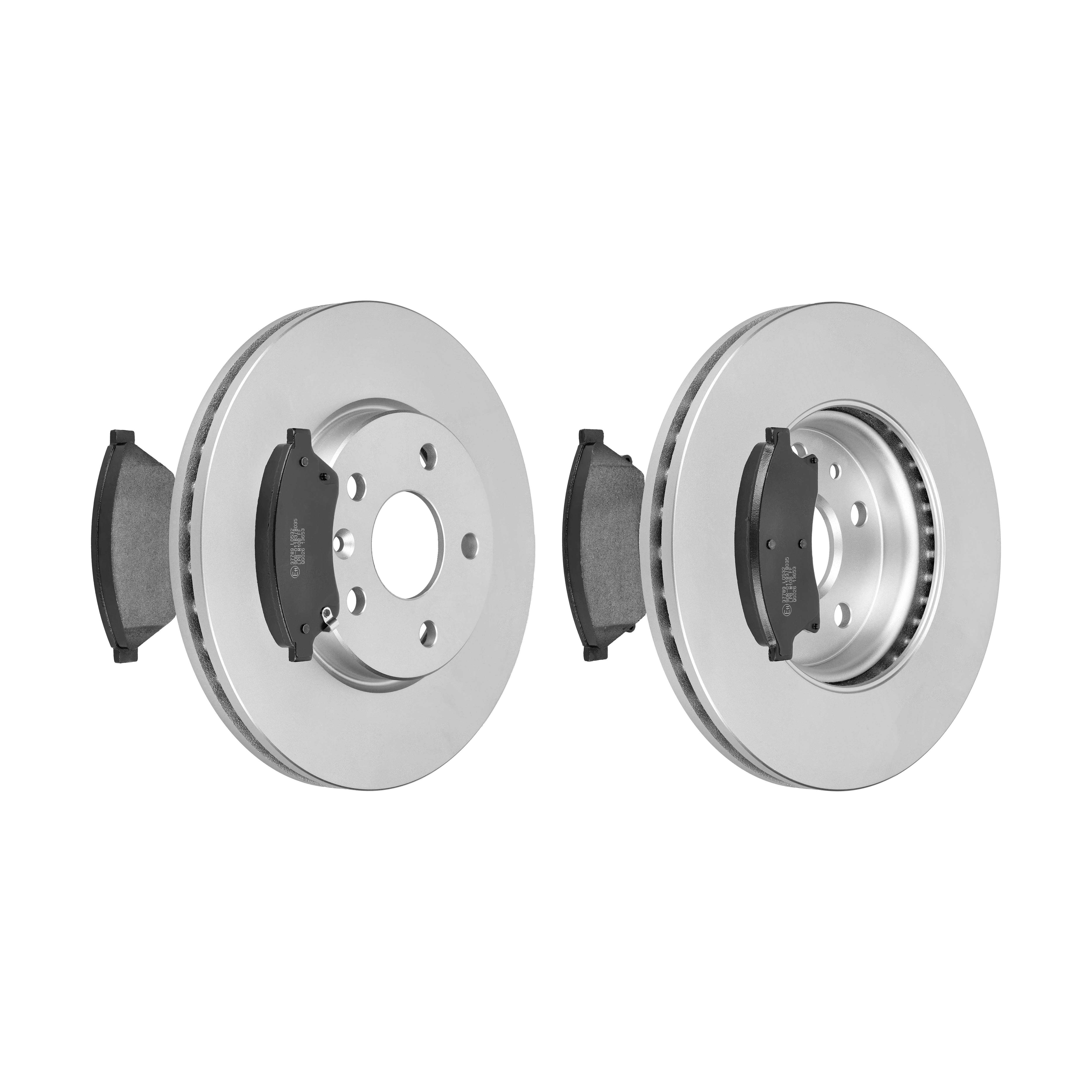 F.BECKER Bremsesæt, skivebremser 13810087 foraksel ventileret 276mm 26mm for OPEL VAUXHALL CHEVROLET