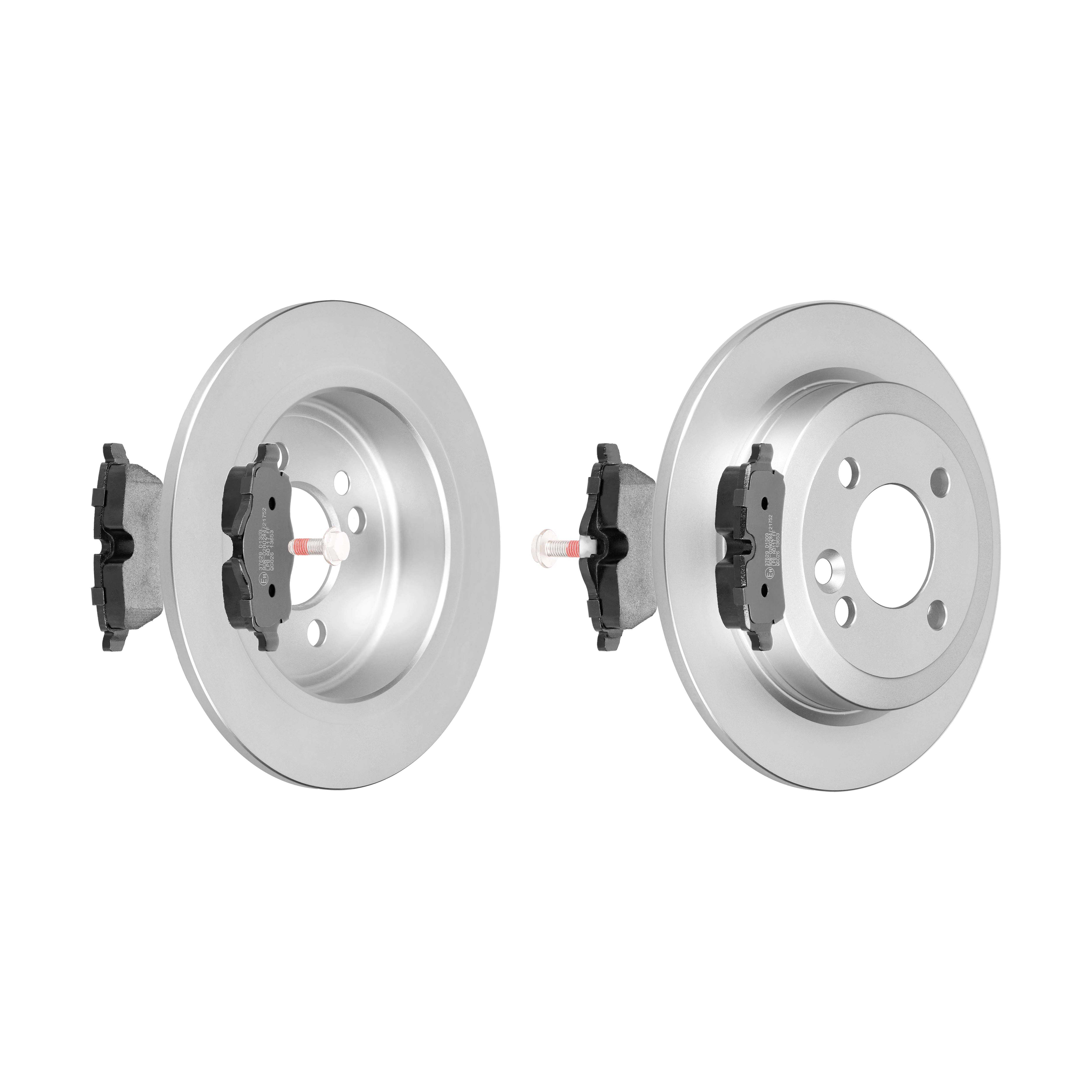 F.BECKER Bremsesæt, skivebremser 13810089 bagaksel fuld 259mm 10mm for MINI BMW ROVER