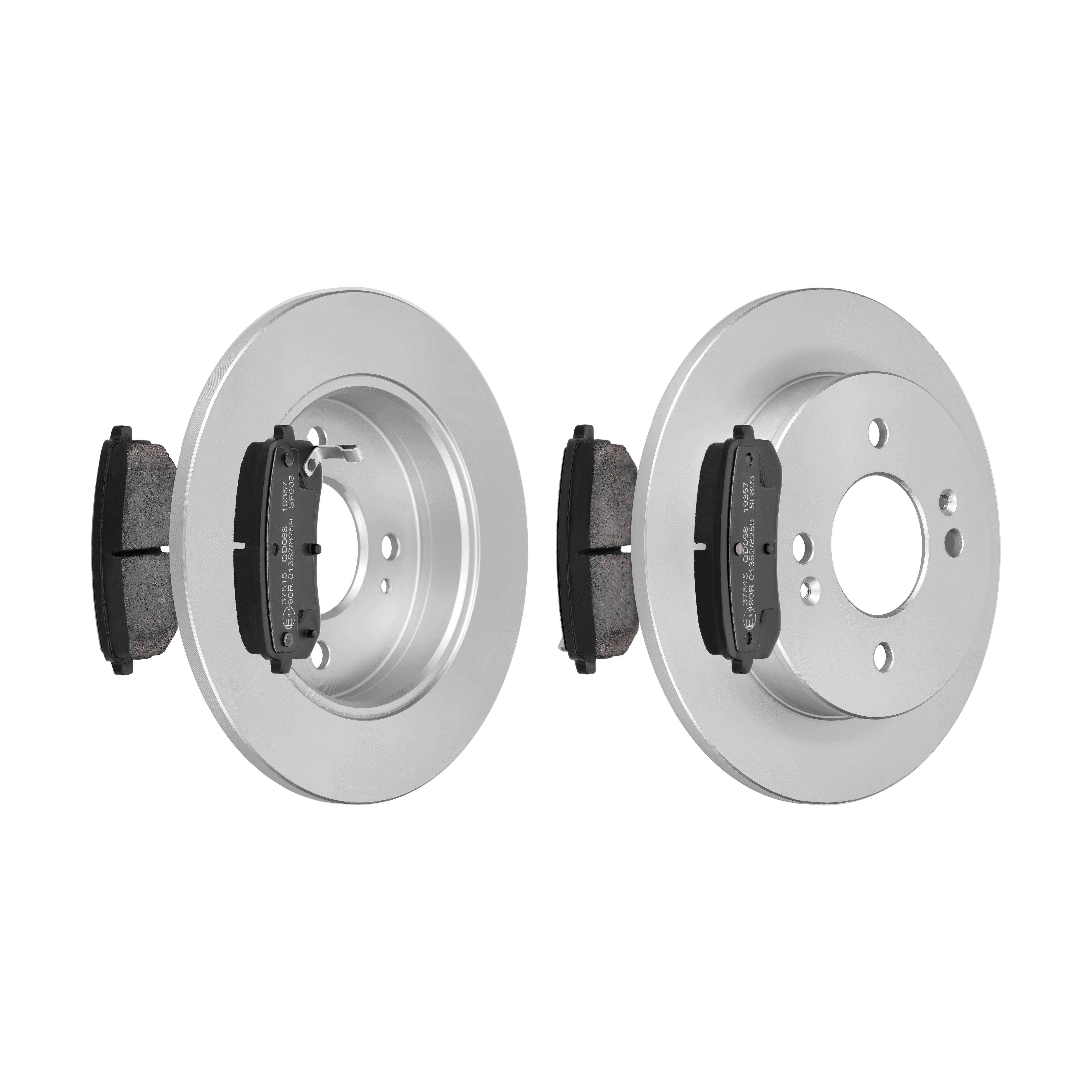F.BECKER Bremsesæt, skivebremser 13810101 bagaksel fuld 234mm 10mm for HYUNDAI KIA