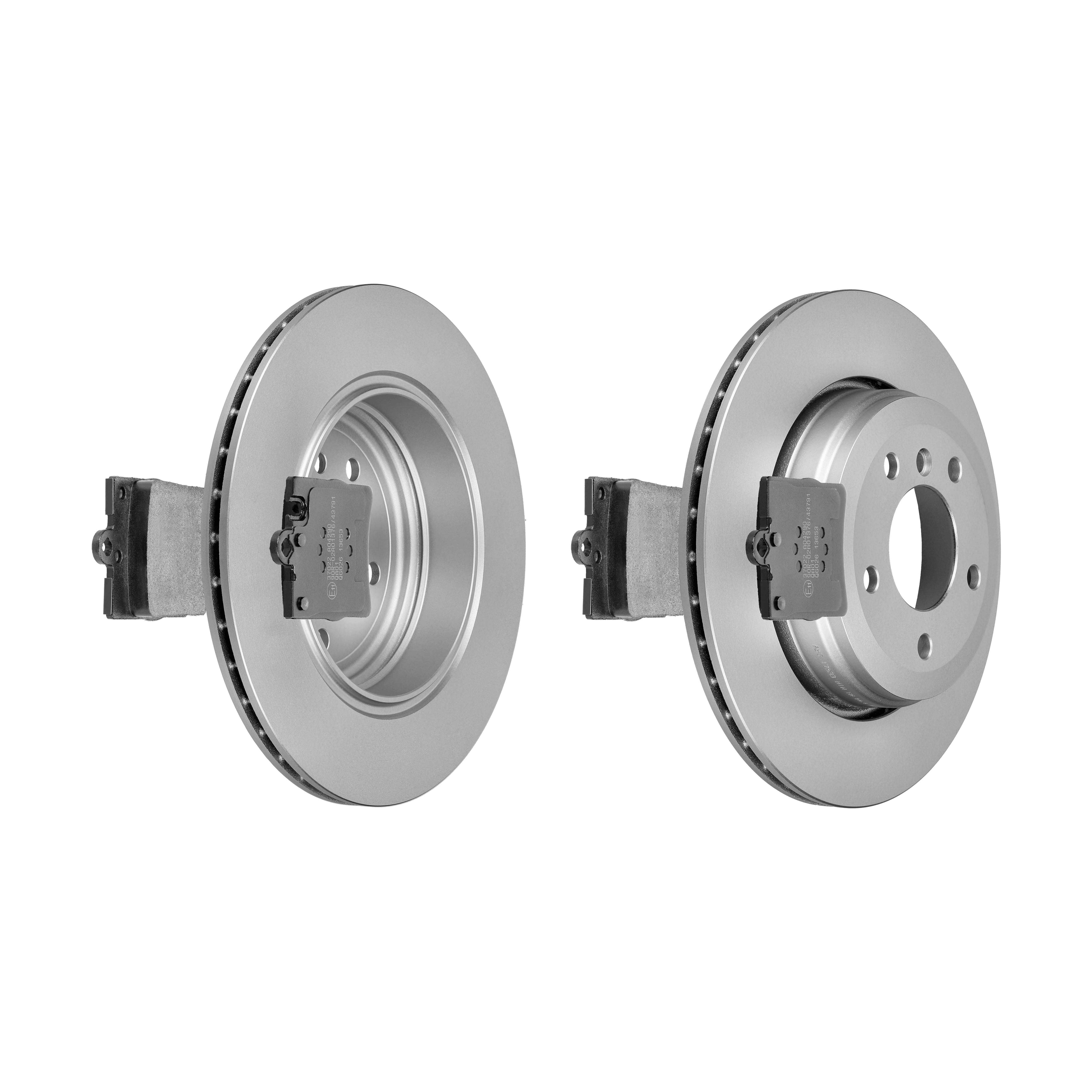 F.BECKER Bremsesæt, skivebremser 13810105 bagaksel fuld 290mm 10mm for MERCEDES-BENZ