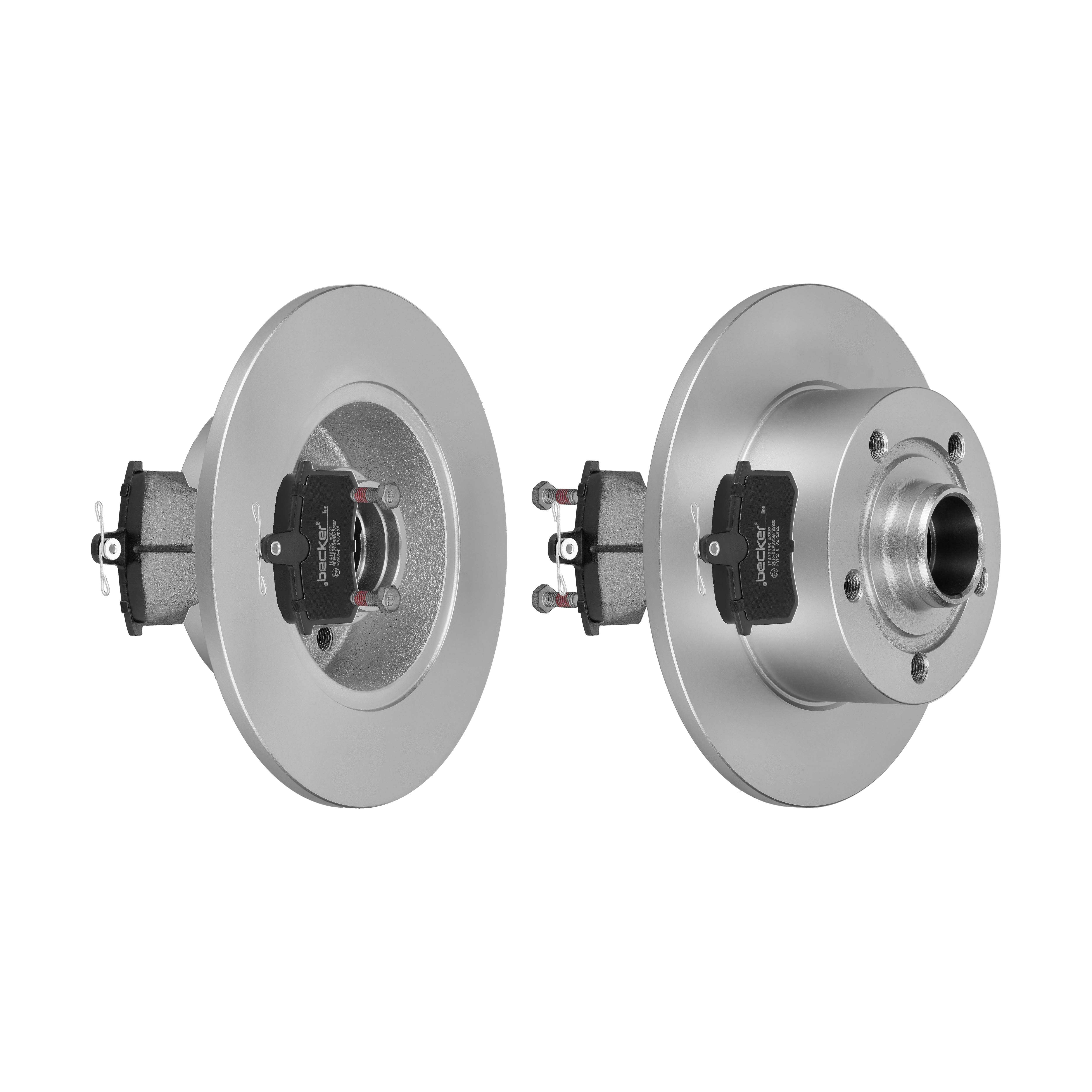 F.BECKER Bremsesæt, skivebremser 13810112 bagaksel fuld 245mm 10mm for FIAT ALFA ROMEO VAG