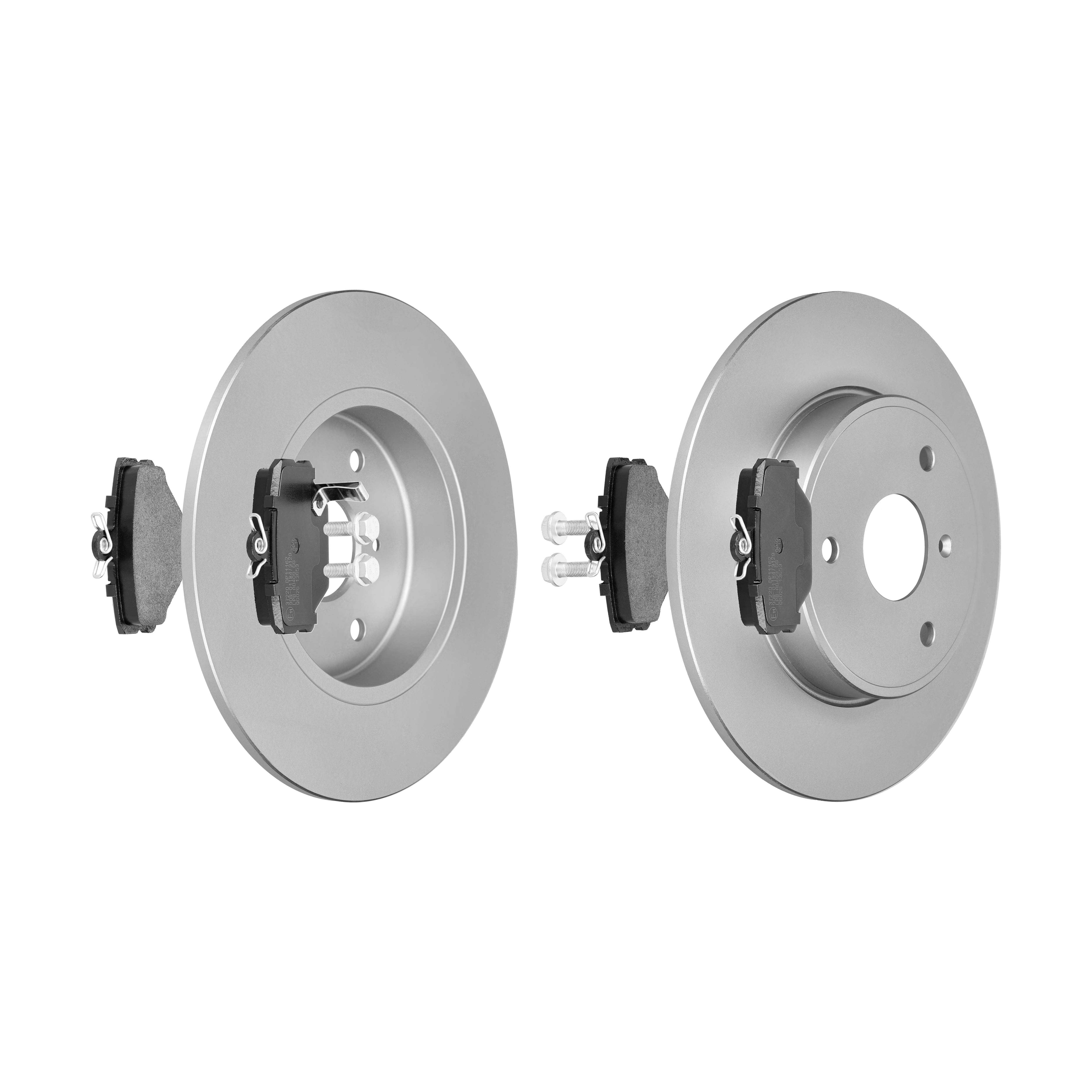 F.BECKER Bremsesæt, skivebremser 13810160 foraksel fuld 280mm 9mm for SMART