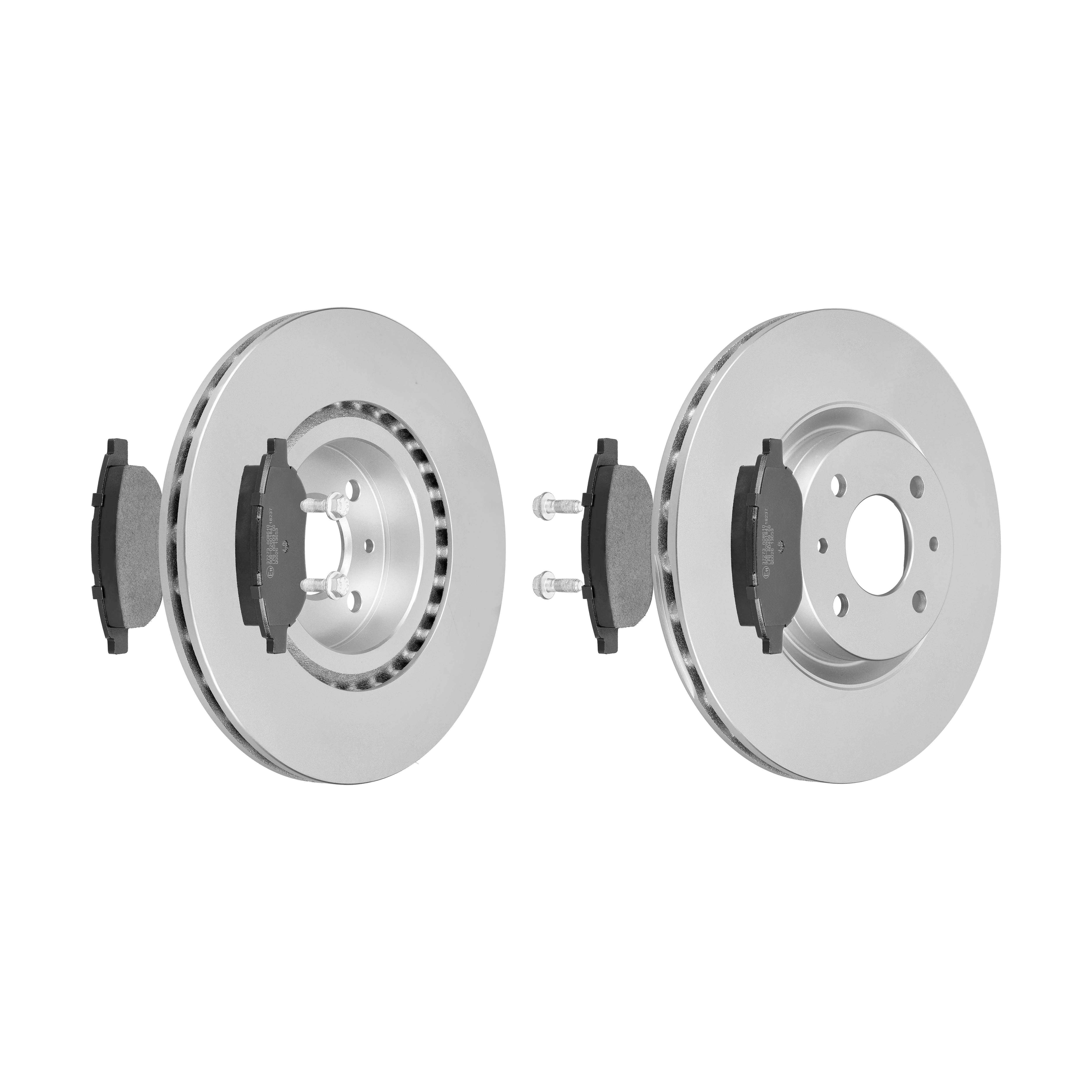 F.BECKER Bremsesæt, skivebremser 13810169 foraksel ventileret 284mm 22mm for PEUGEOT CITROËN OPEL FIAT
