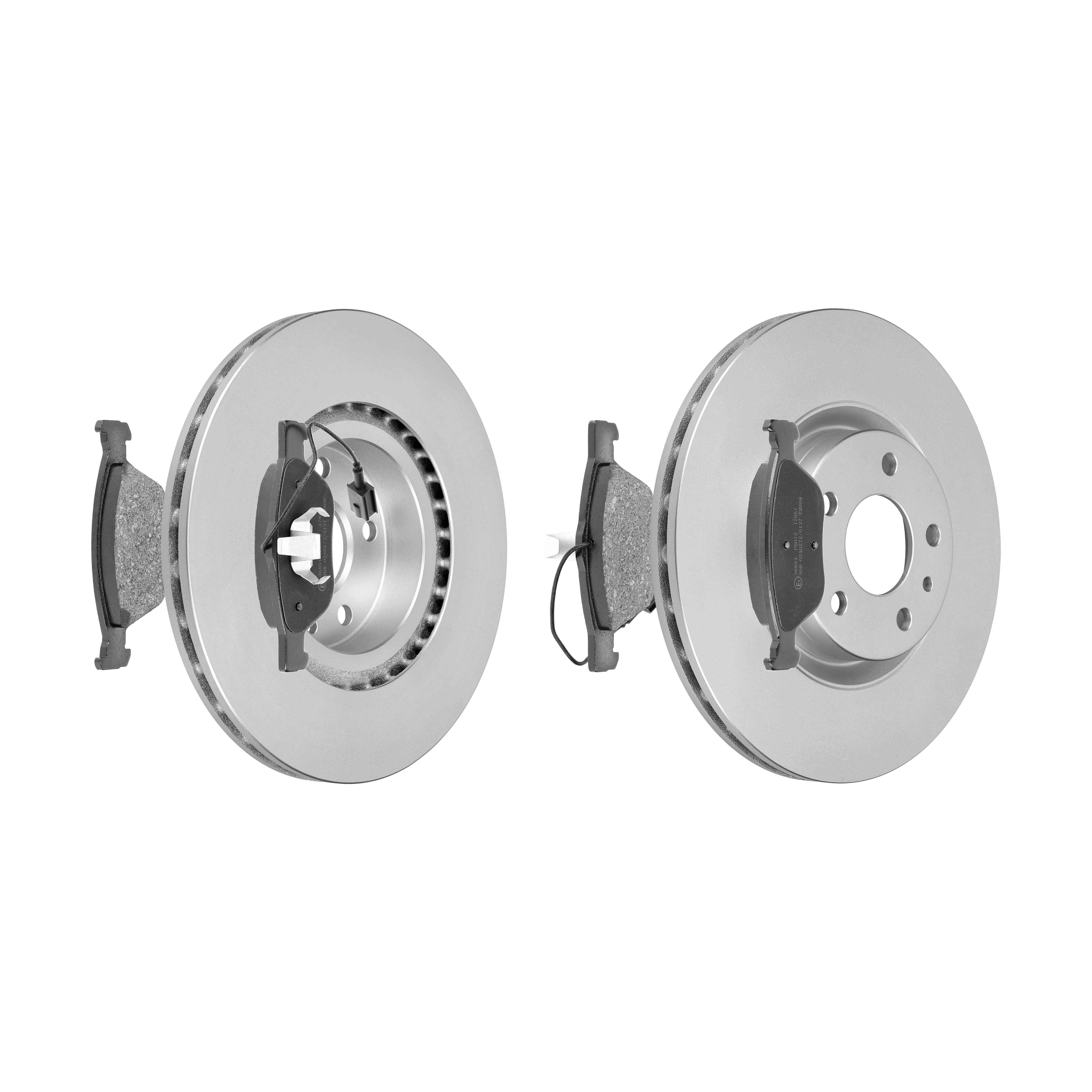 F.BECKER Bremsesæt, skivebremser 13810170 foraksel ventileret 284mm 22mm for OPEL FIAT ALFA ROMEO VAUXHALL