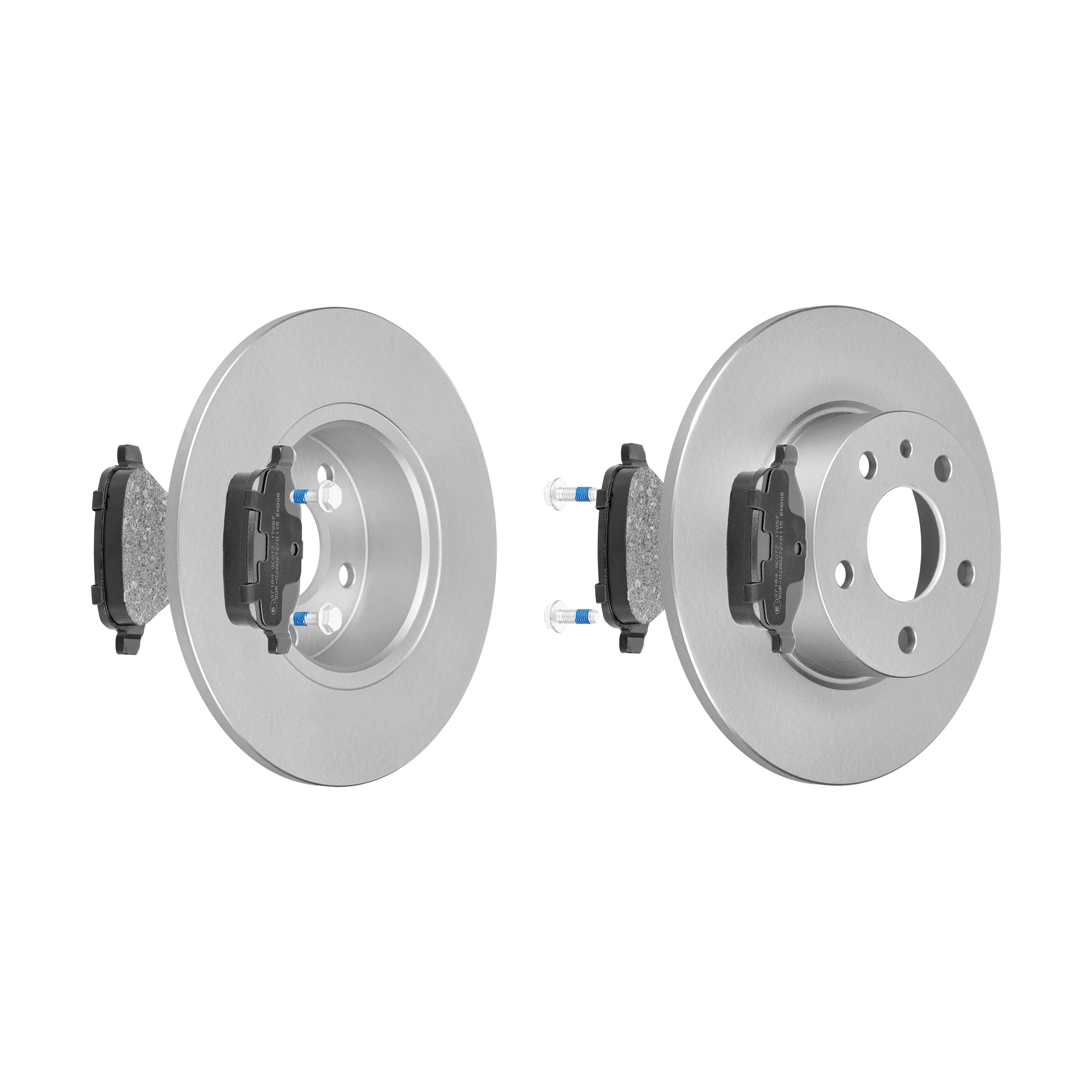 F.BECKER Bremsesæt, skivebremser 13810180 bagaksel fuld 251mm 10mm for FIAT ALFA ROMEO LANCIA