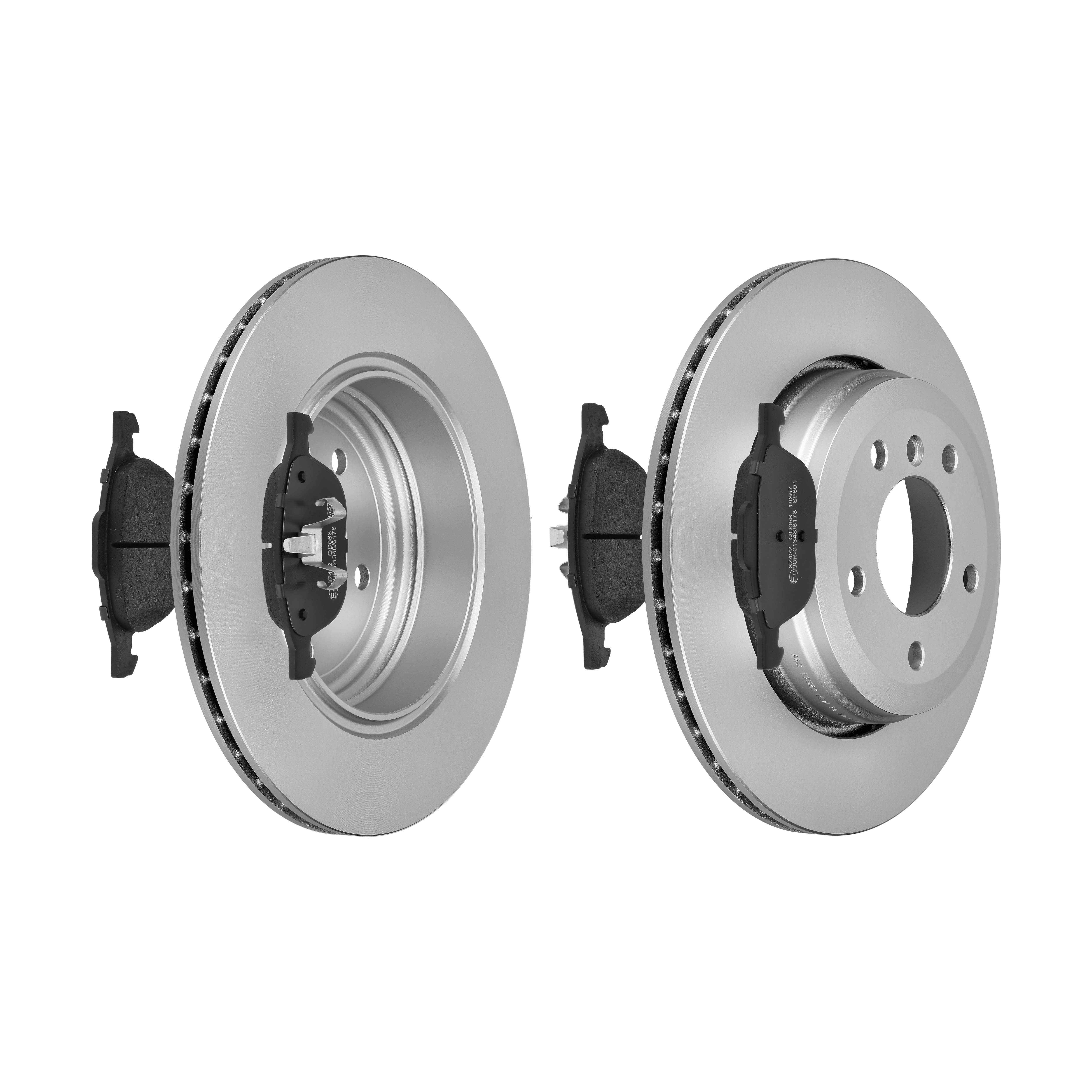 F.BECKER Bremsesæt, skivebremser 13810185 foraksel ventileret 278mm 18,1mm for FORD VOLVO MAZDA