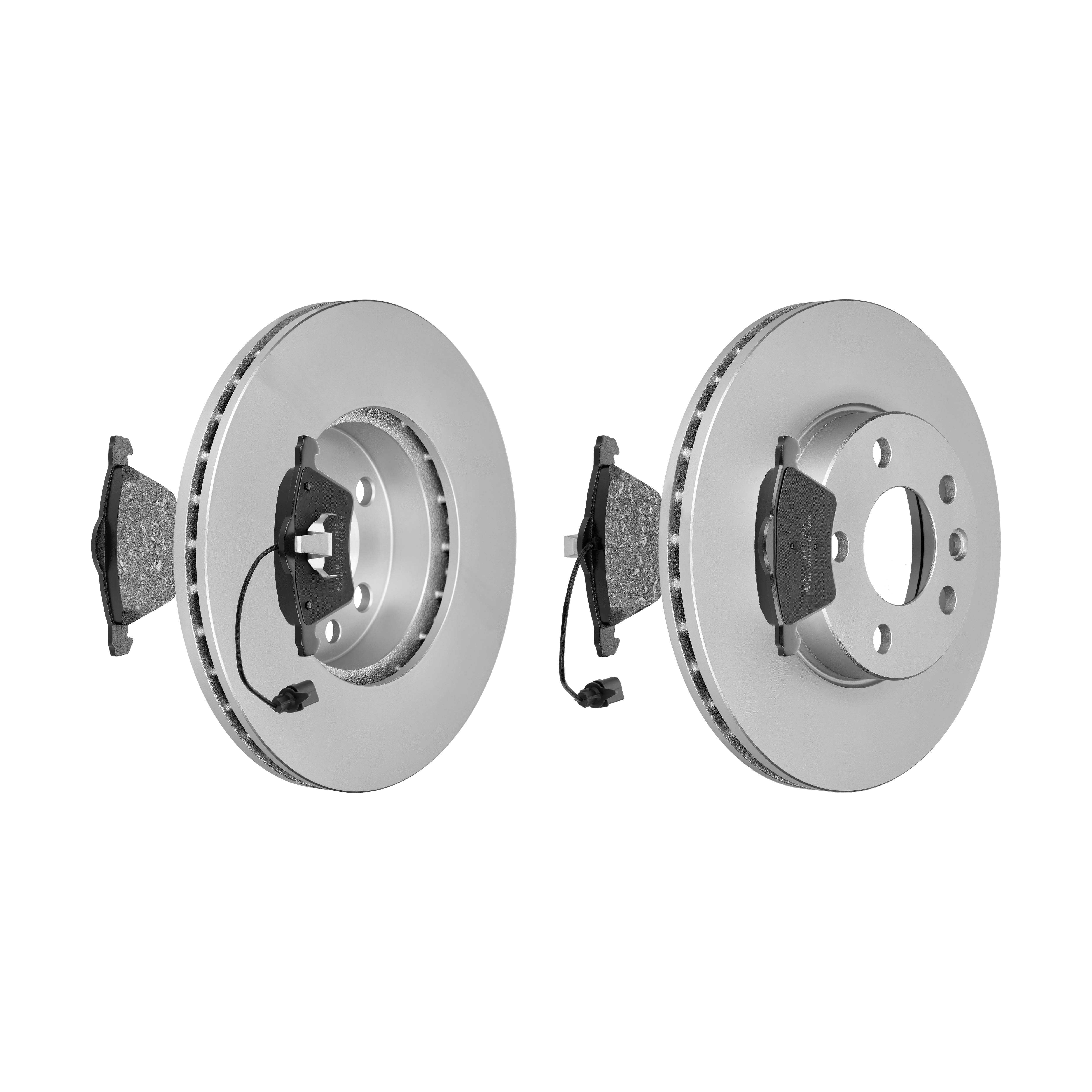 F.BECKER Bremsesæt, skivebremser 13810186 foraksel ventileret 288mm 25mm for FORD SEAT VAG