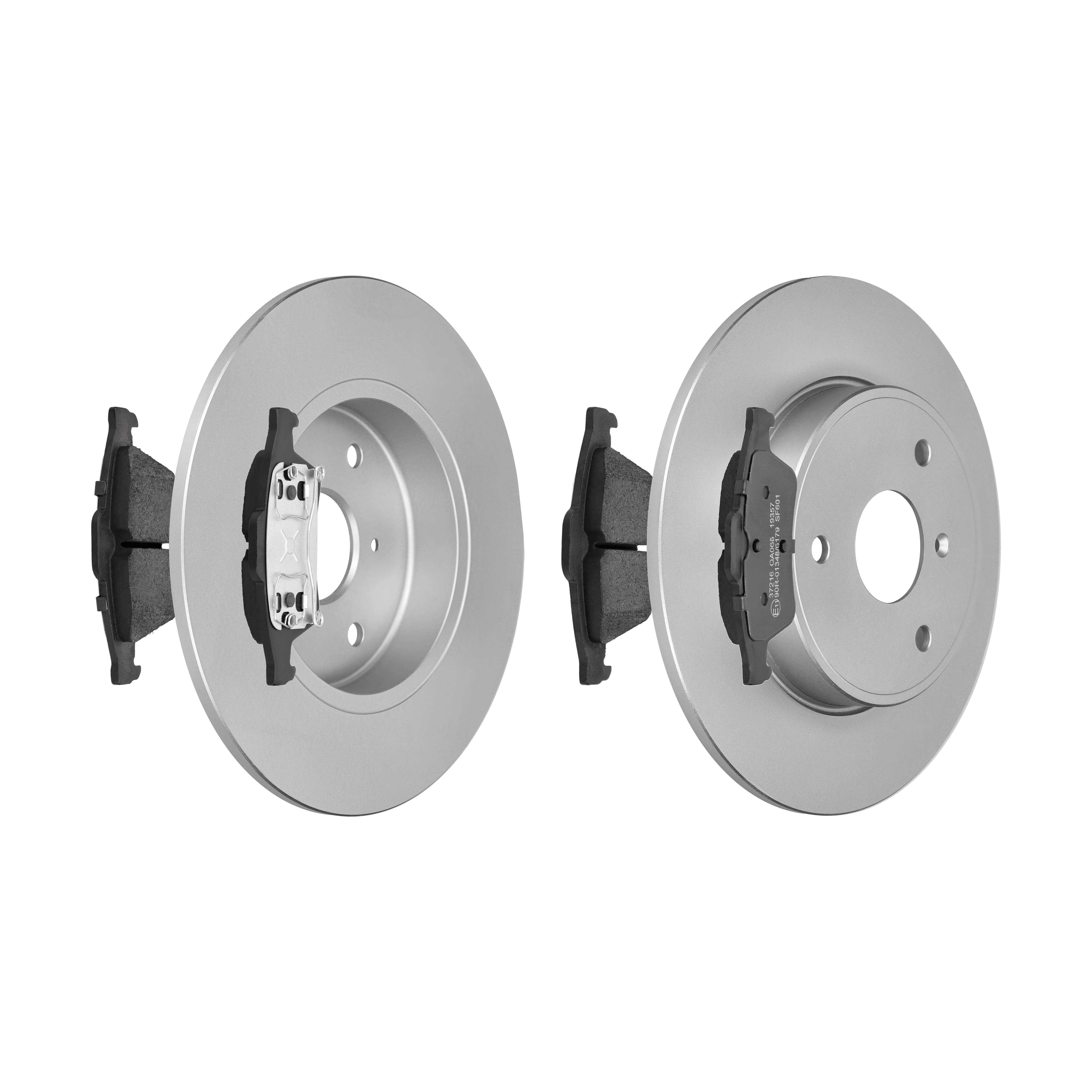 F.BECKER Bremsesæt, skivebremser 13810194 bagaksel fuld 274mm 11mm for VAUXHALL NISSAN RENAULT
