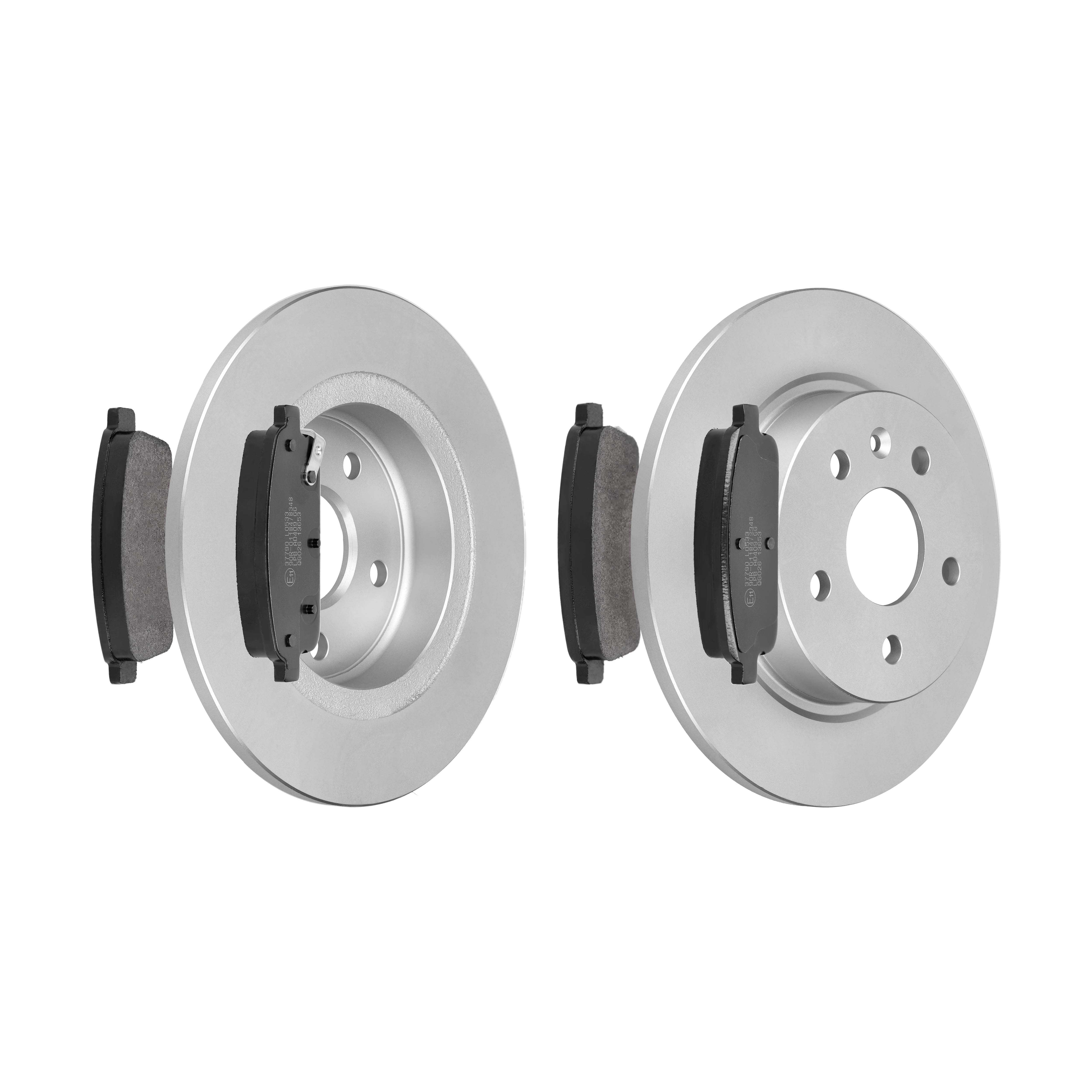 F.BECKER Bremsesæt, skivebremser 13810064 bagaksel fuld 268mm 12mm for OPEL VAUXHALL CHEVROLET