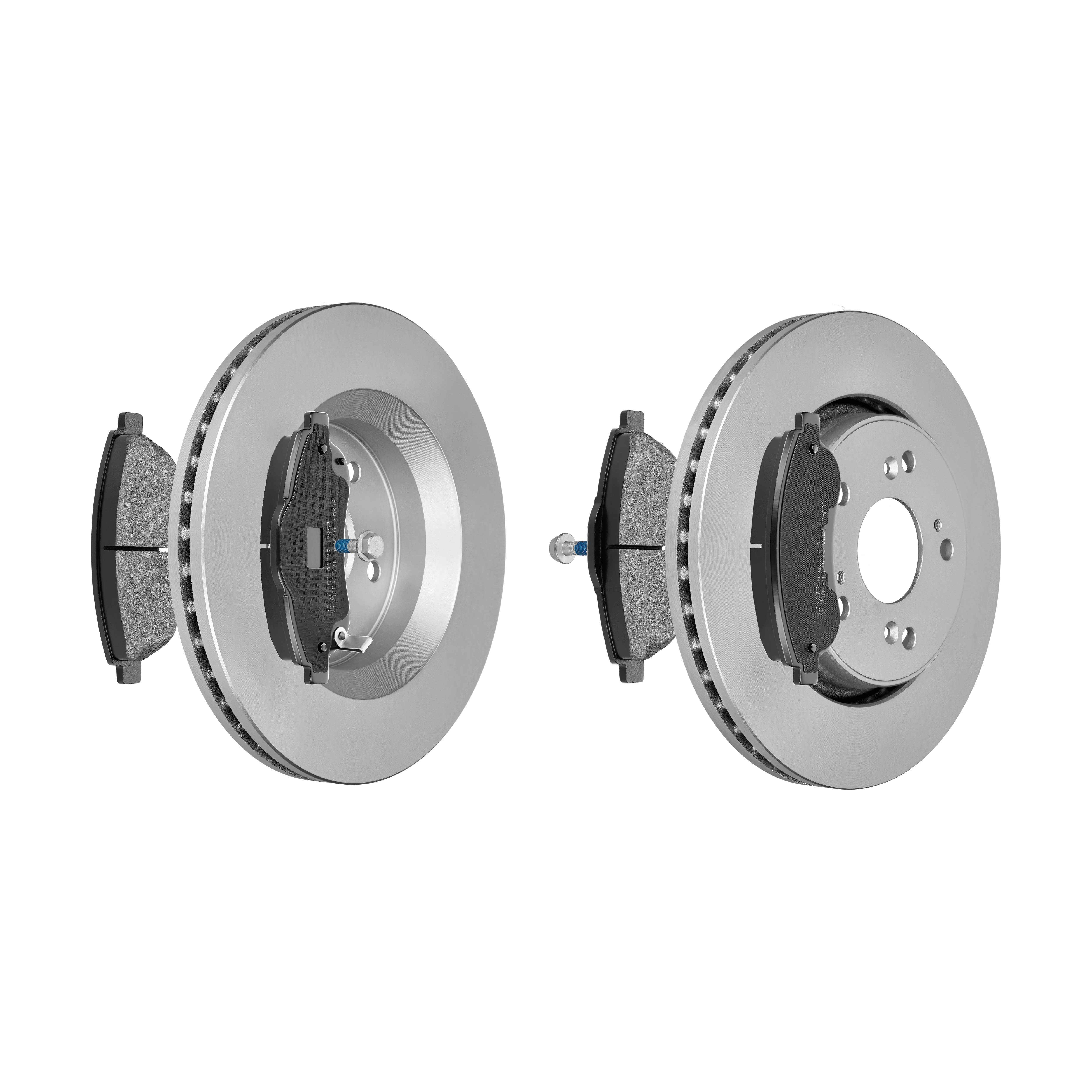 F.BECKER Bremsesæt, skivebremser 13810157 foraksel ventileret 293mm 28mm for HONDA
