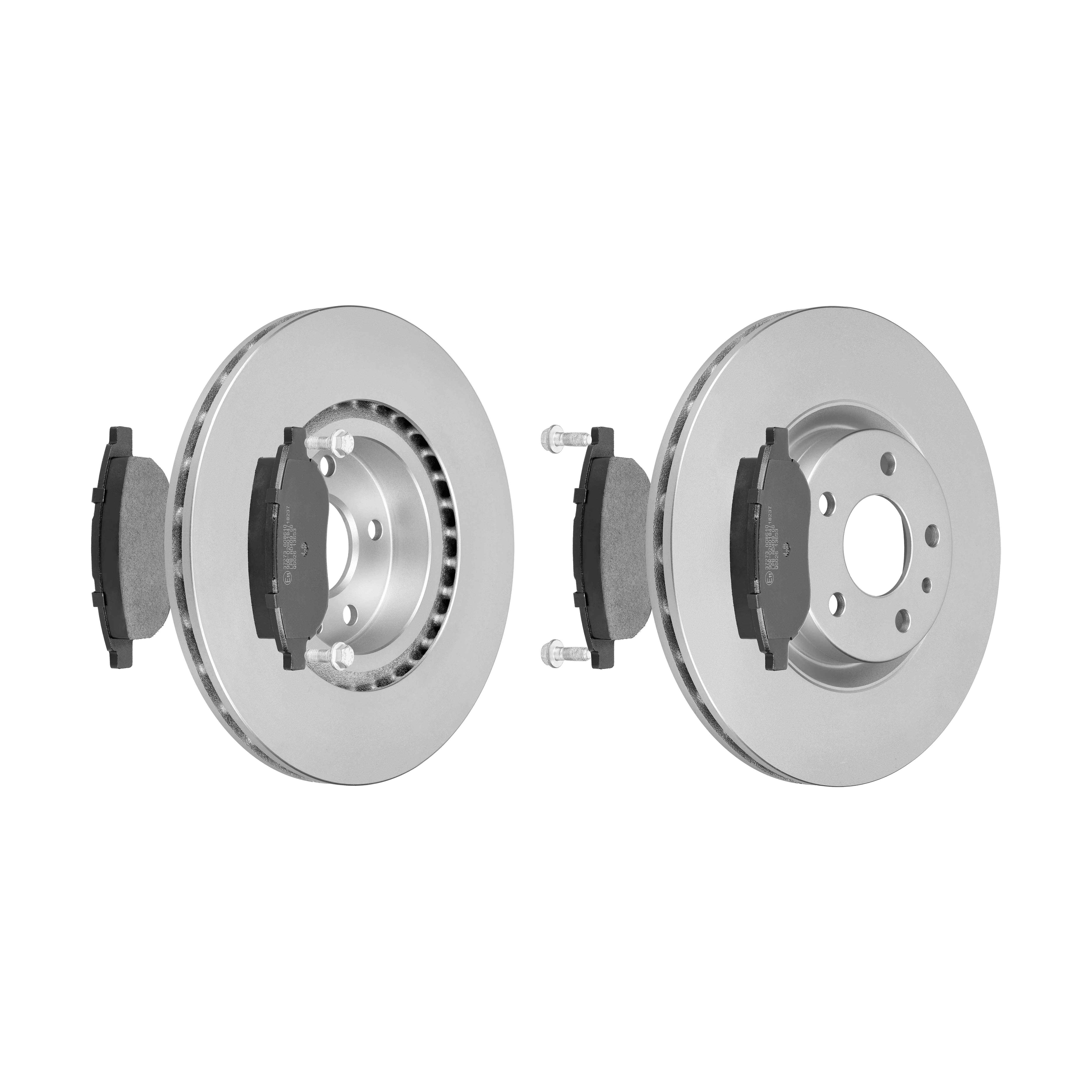 F.BECKER Bremsesæt, skivebremser 13810229 foraksel ventileret 284mm 22mm for PEUGEOT CITROËN OPEL FIAT ALFA ROMEO
