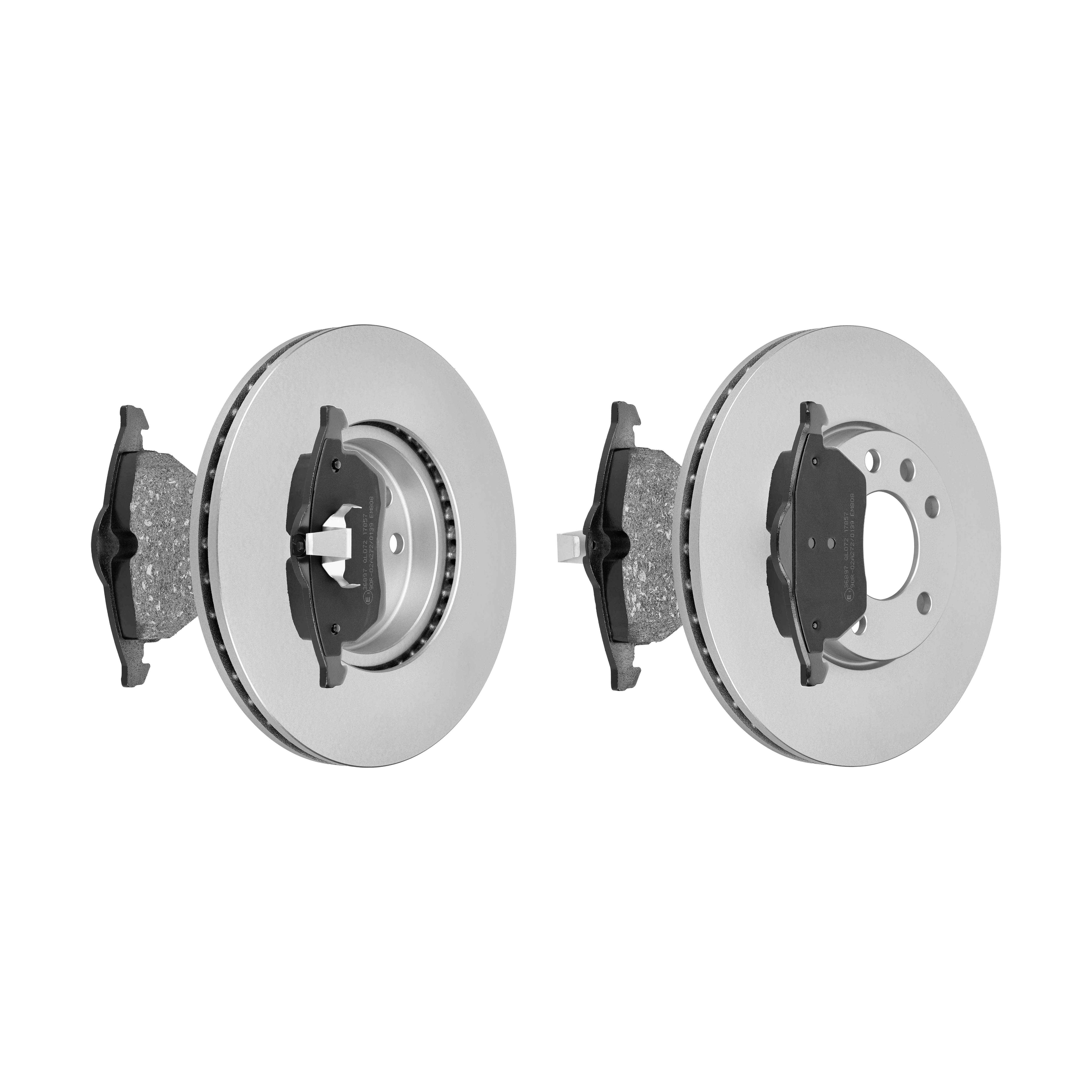 F.BECKER Bremsesæt, skivebremser 13810245 foraksel ventileret 288mm 25mm for OPEL SAAB