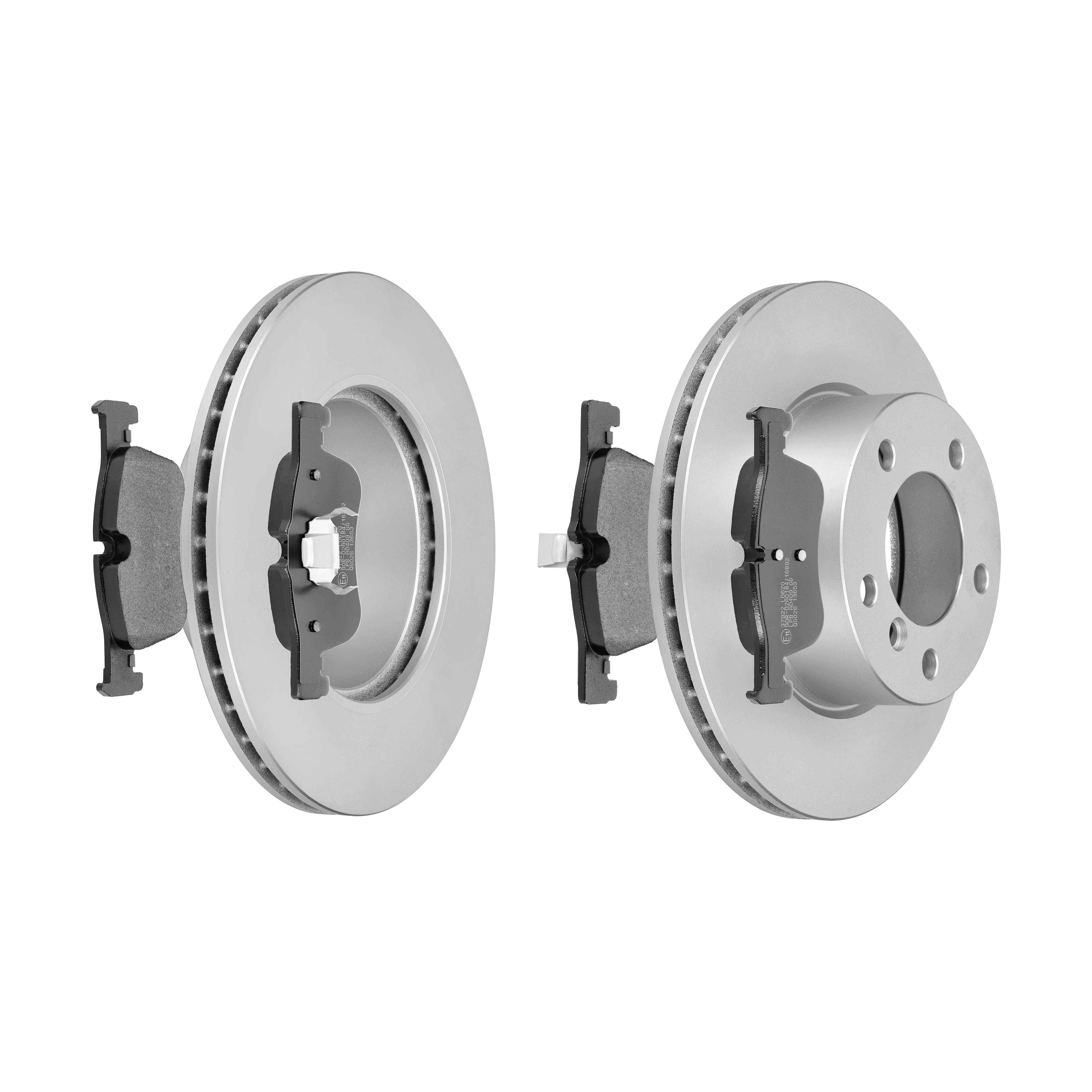 F.BECKER Bremsesæt, skivebremser 13810246 foraksel ventileret 284mm 22mm for BMW