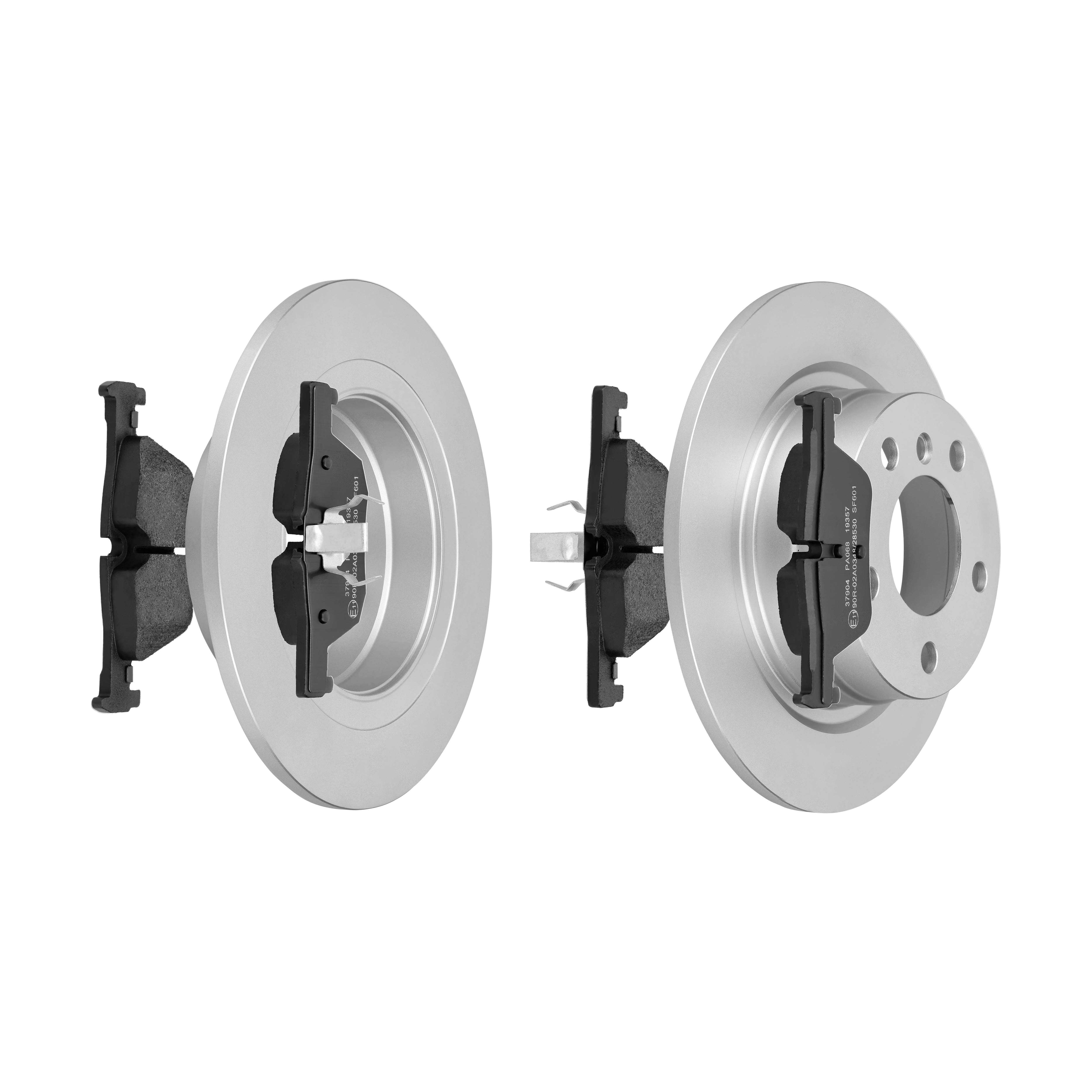 F.BECKER Bremsesæt, skivebremser 13810247 bagaksel fuld 290mm 17,5mm for BMW