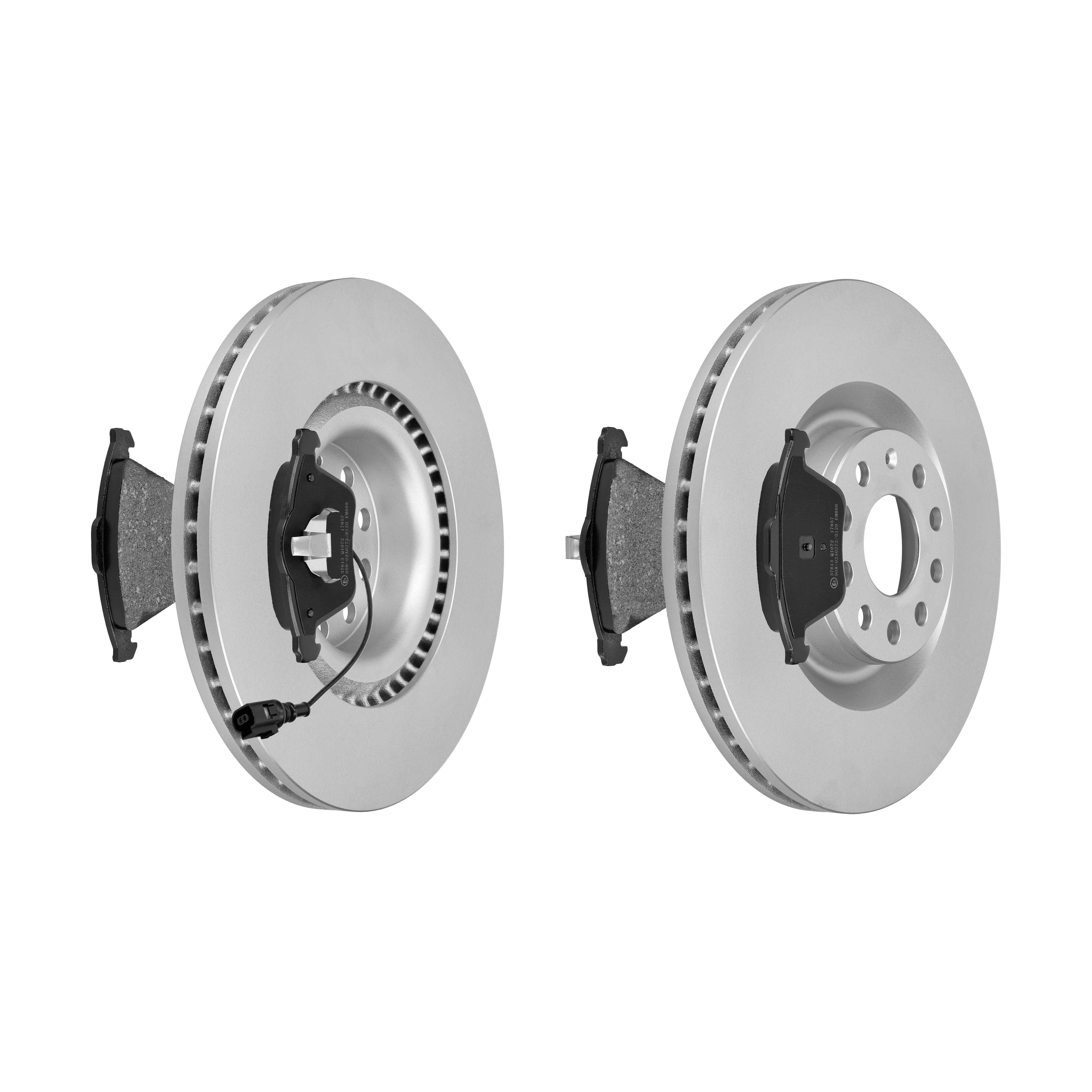F.BECKER Bremsesæt, skivebremser 13810416 foraksel ventileret 345mm 20,3mm for SKODA VAG SEAT
