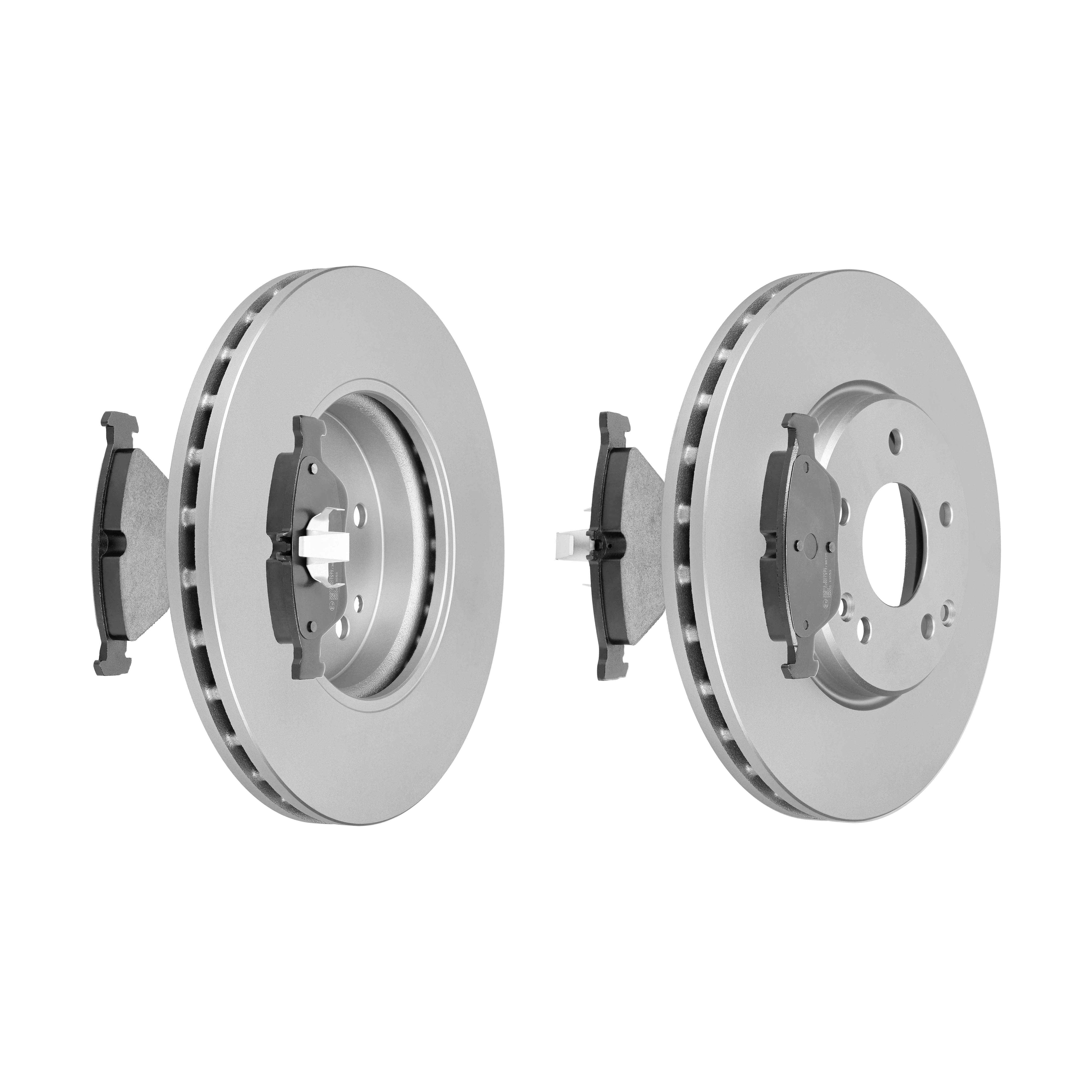 F.BECKER Bremsesæt, skivebremser 13810288 foraksel ventileret 288mm 19,8mm for MERCEDES-BENZ CHRYSLER