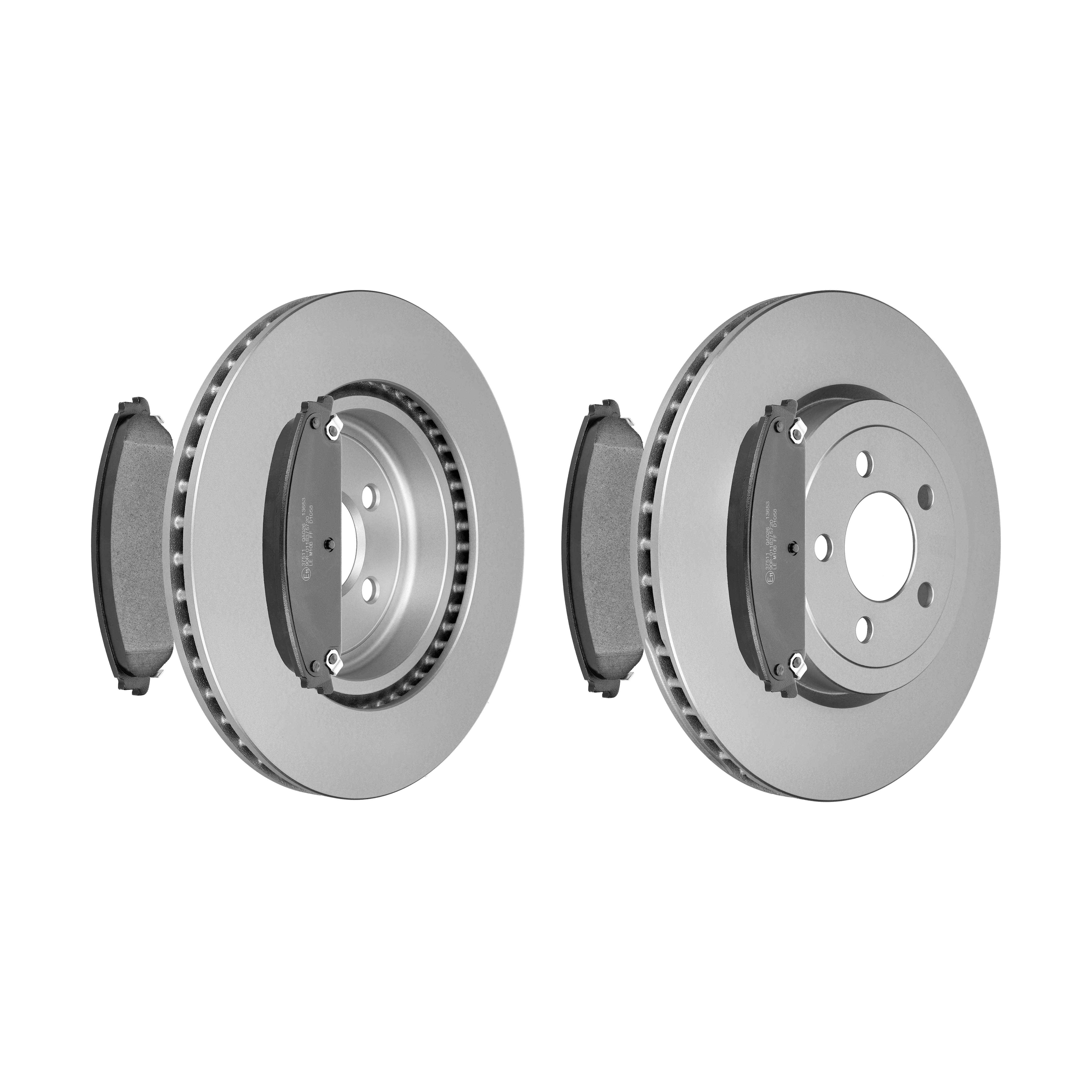 F.BECKER Bremsesæt, skivebremser 13810334 foraksel ventileret 345mm 17,8mm for FIAT CHRYSLER LANCIA DODGE