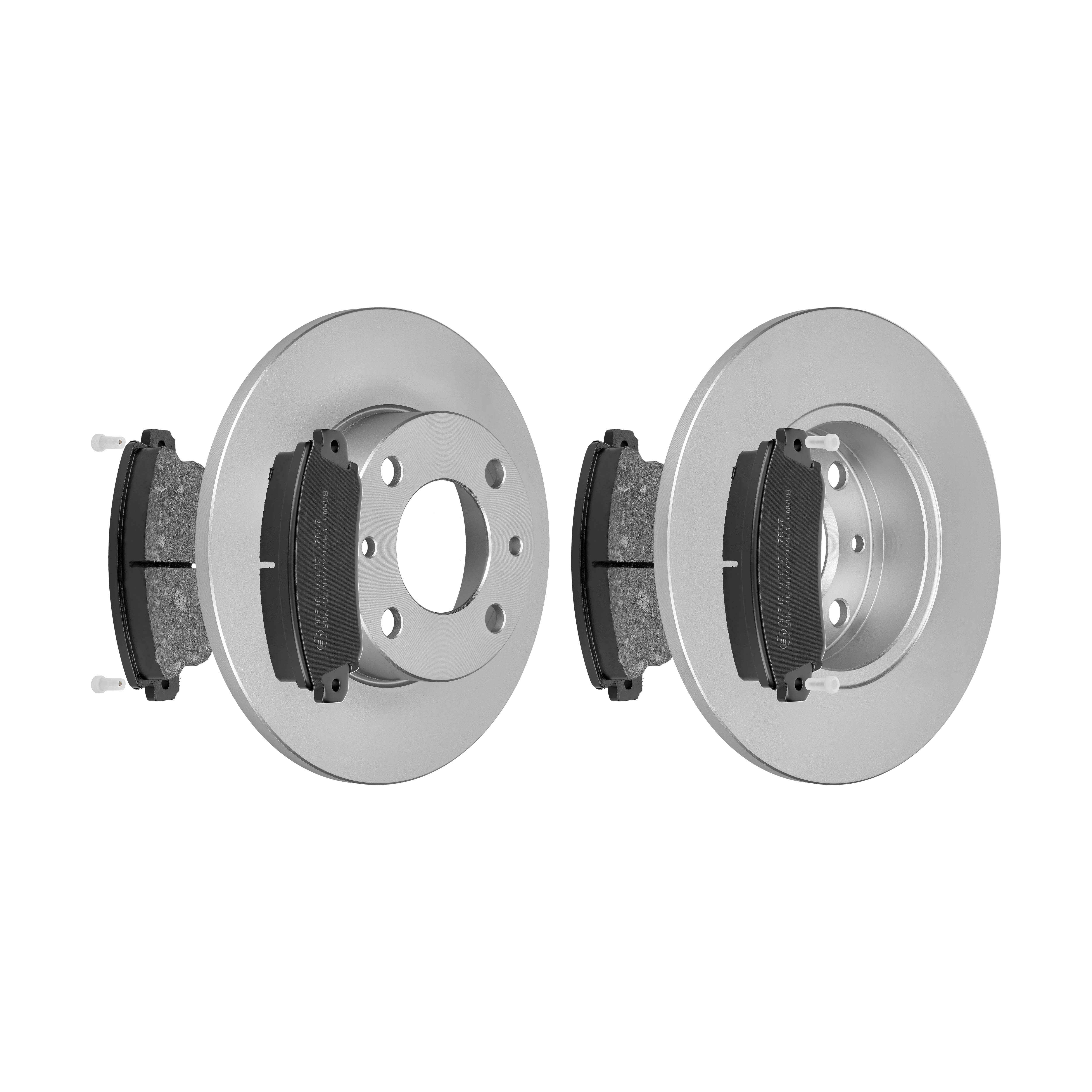 F.BECKER Bremsesæt, skivebremser 13810354 foraksel fuld 228mm 10,8mm for FIAT SEAT LANCIA ZASTAVA