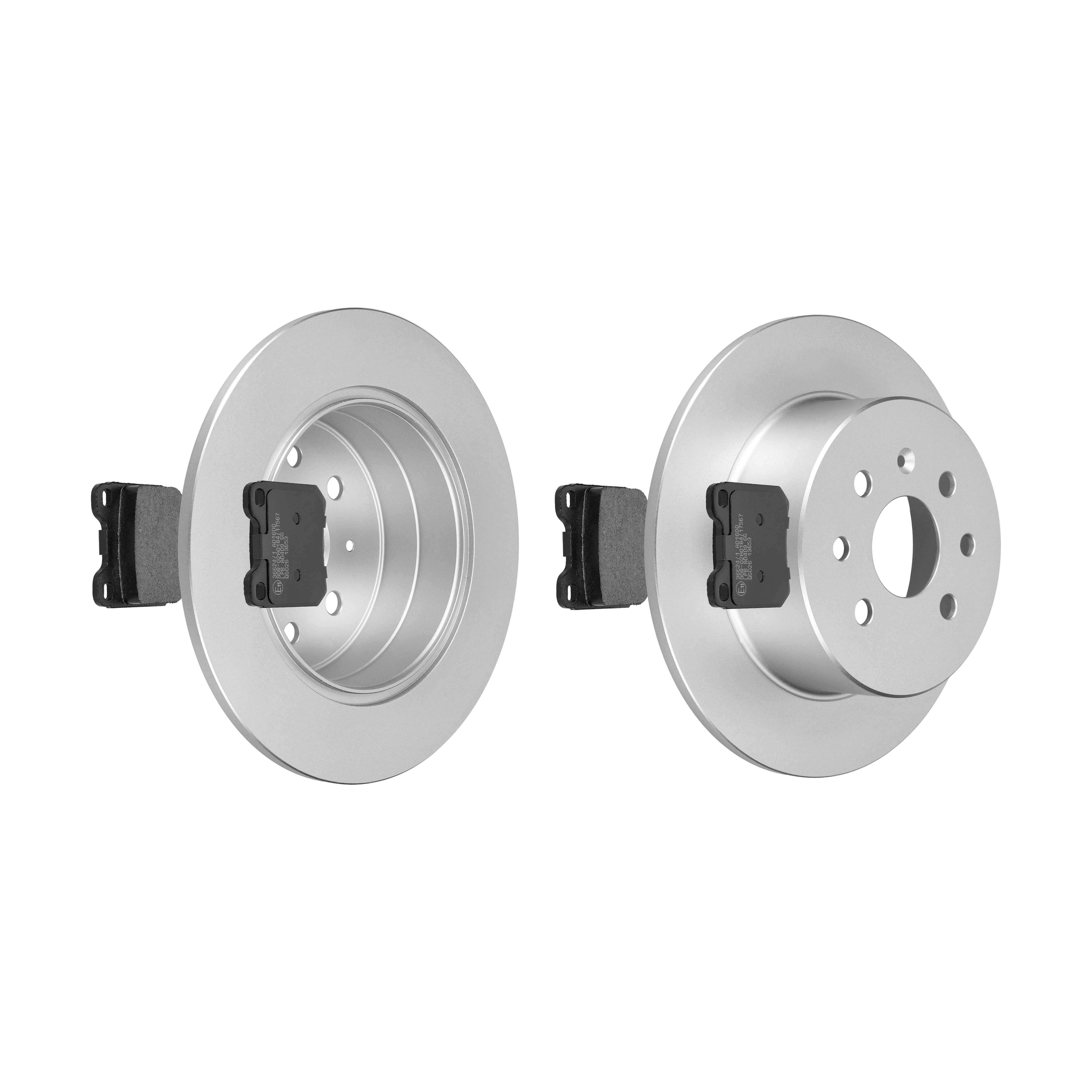 F.BECKER Bremsesæt, skivebremser 13810387 bagaksel fuld 270mm 10mm for OPEL SAAB