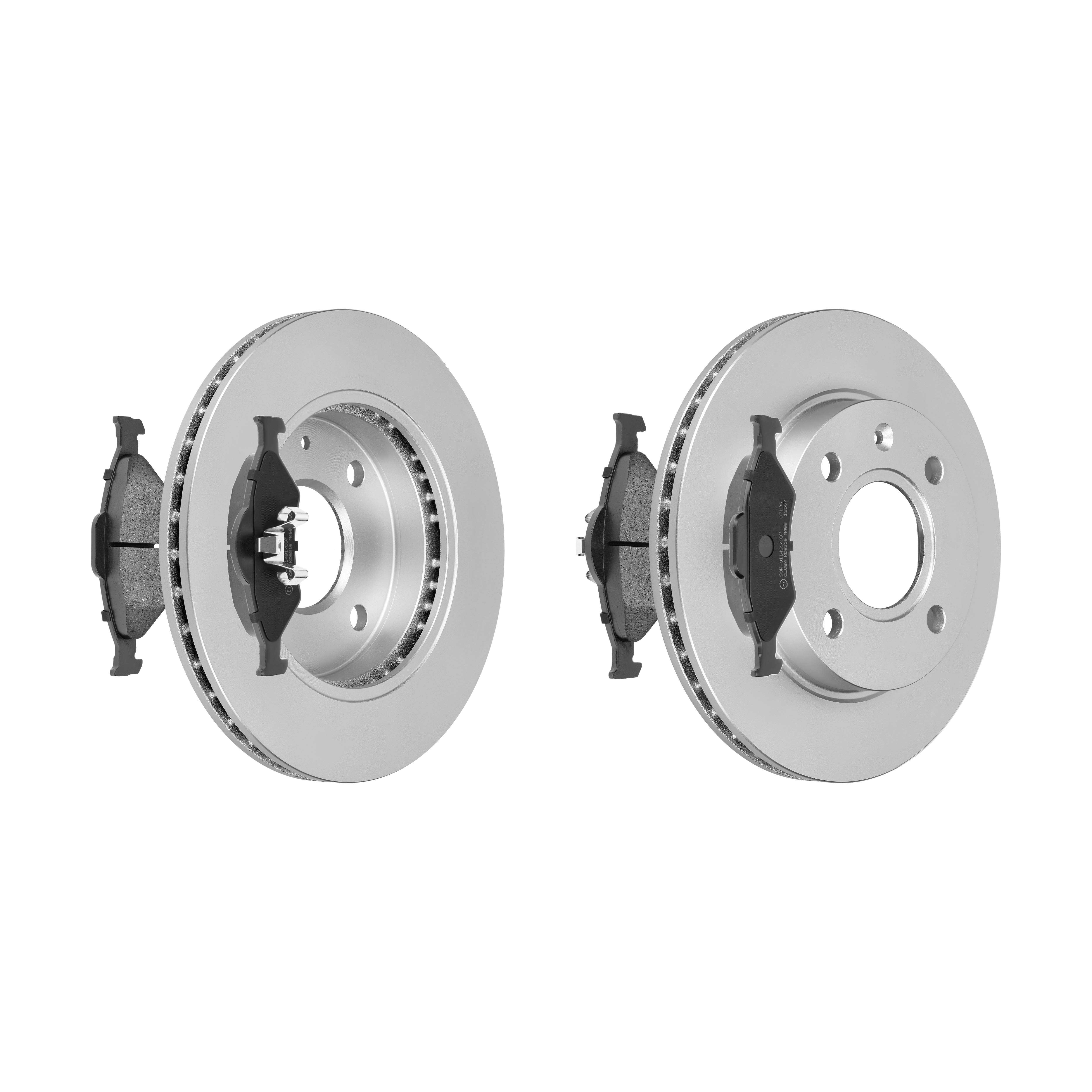 F.BECKER Bremsesæt, skivebremser 13810326 foraksel ventileret 240mm 20mm for FORD MAZDA