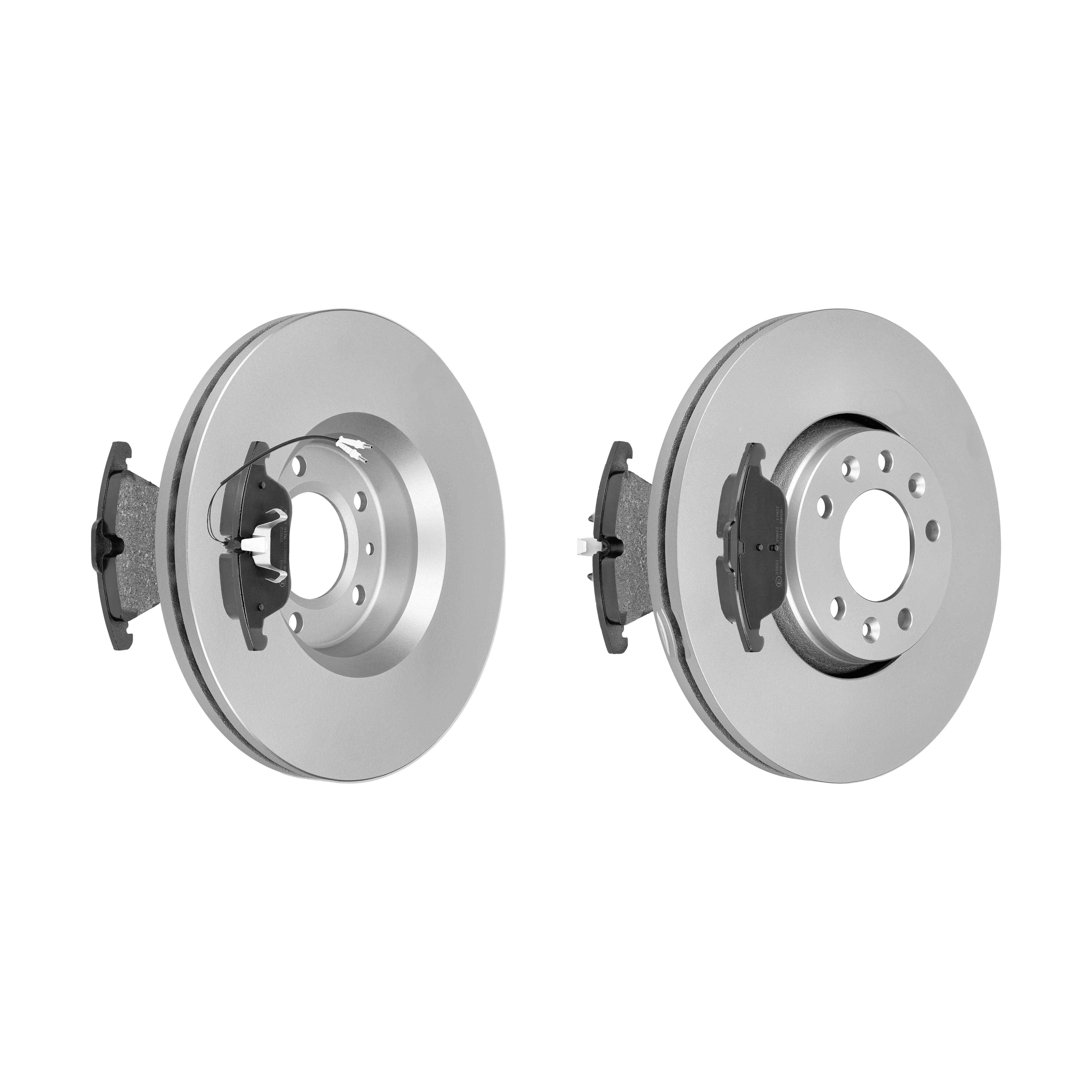 F.BECKER Bremsesæt, skivebremser 13810312 foraksel ventileret 304mm 28mm for PEUGEOT CITROËN FIAT TOYOTA