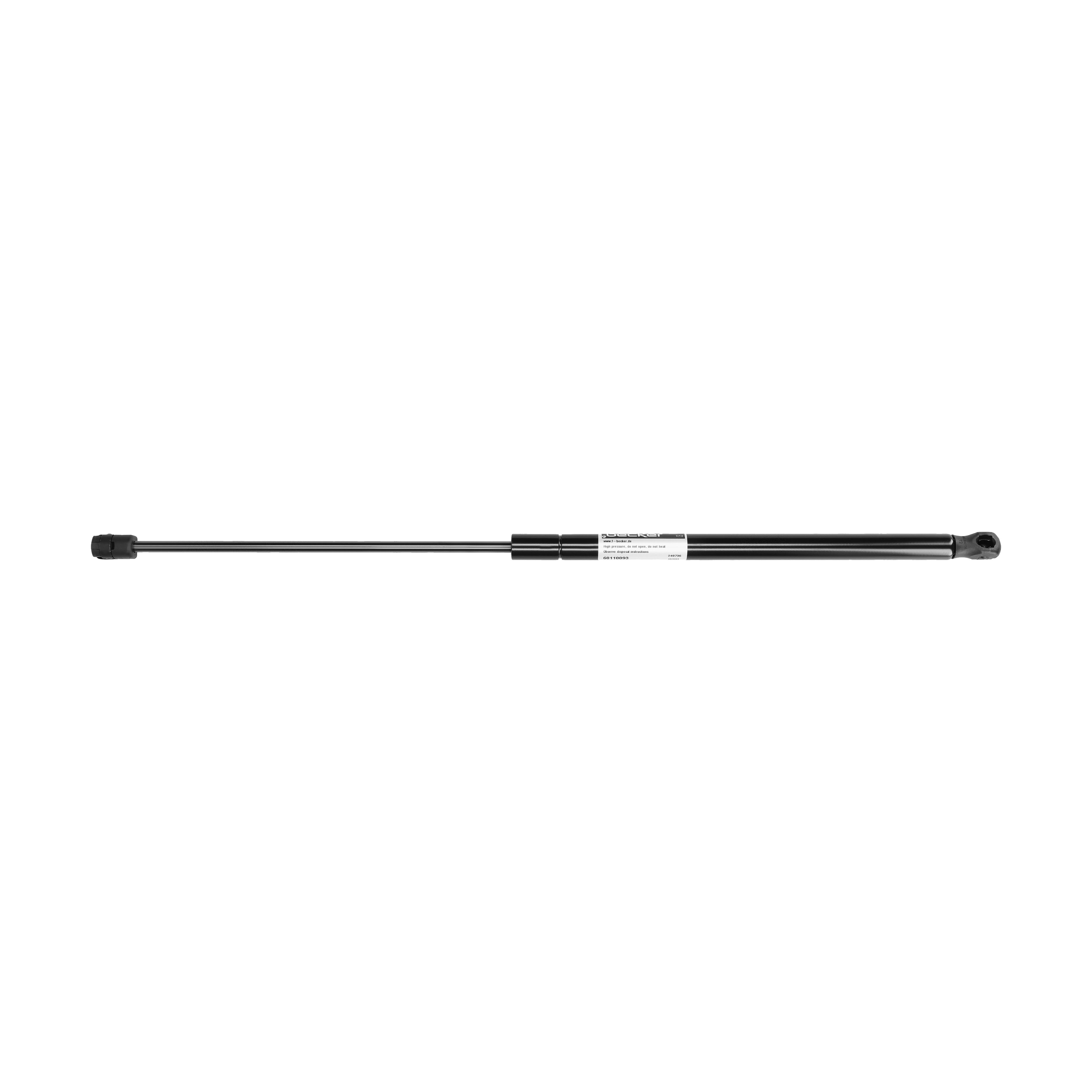 F.BECKER Gasfjeder, kuffert-/lastrum 60110093 for VW