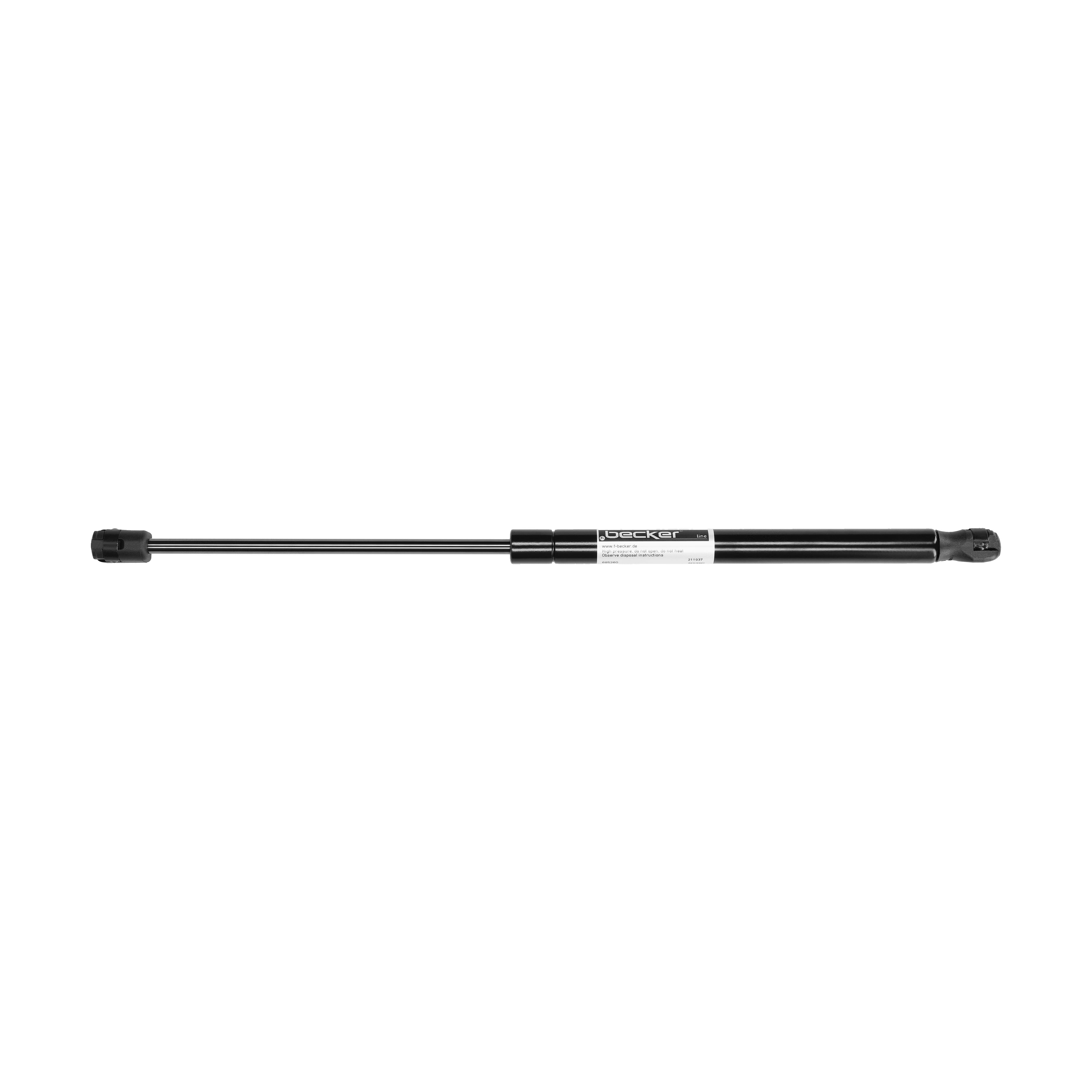 F.BECKER Gasfjeder, kuffert-/lastrum 60110214 for FIAT