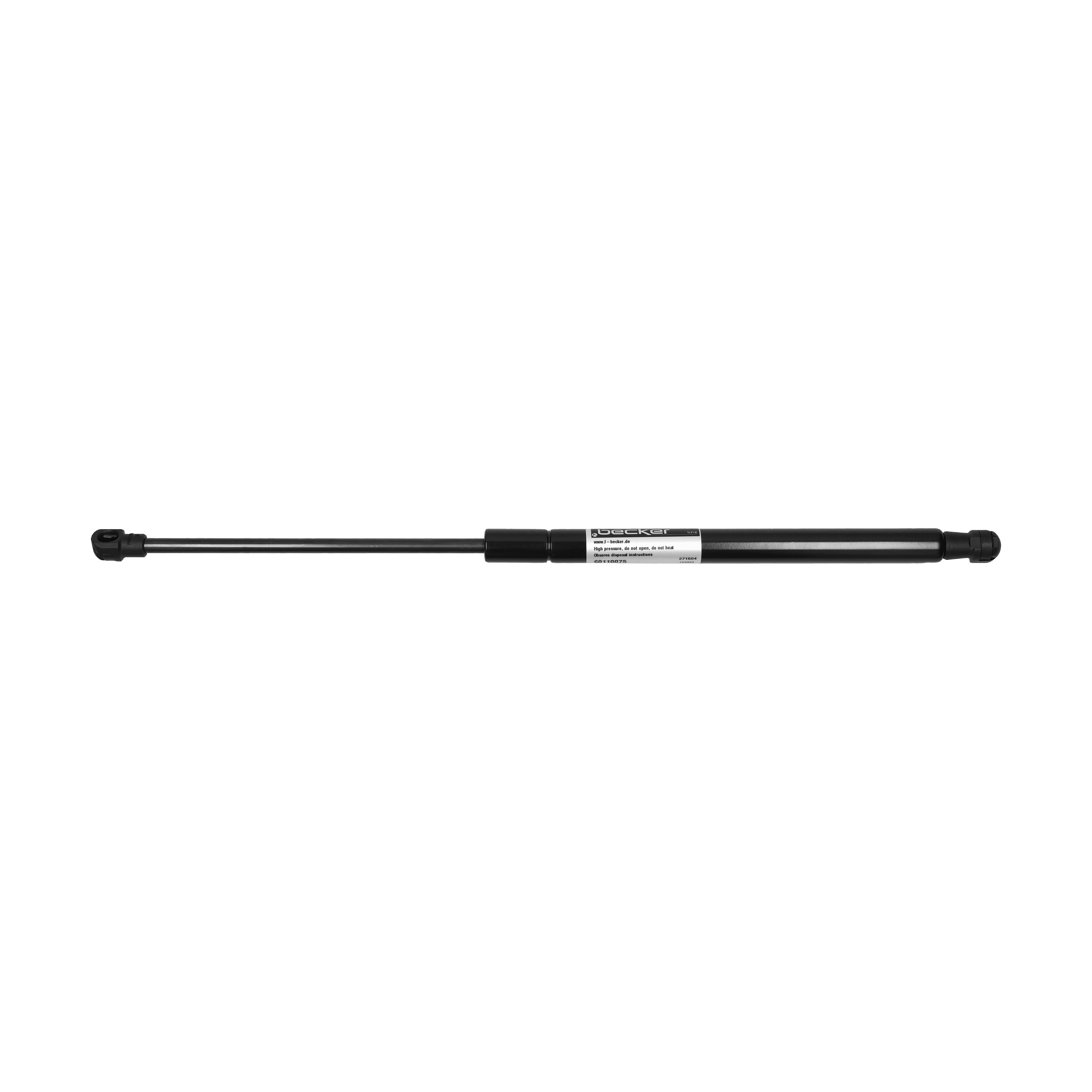 F.BECKER Gasfjeder, kuffert-/lastrum 60110075 for FIAT ABARTH
