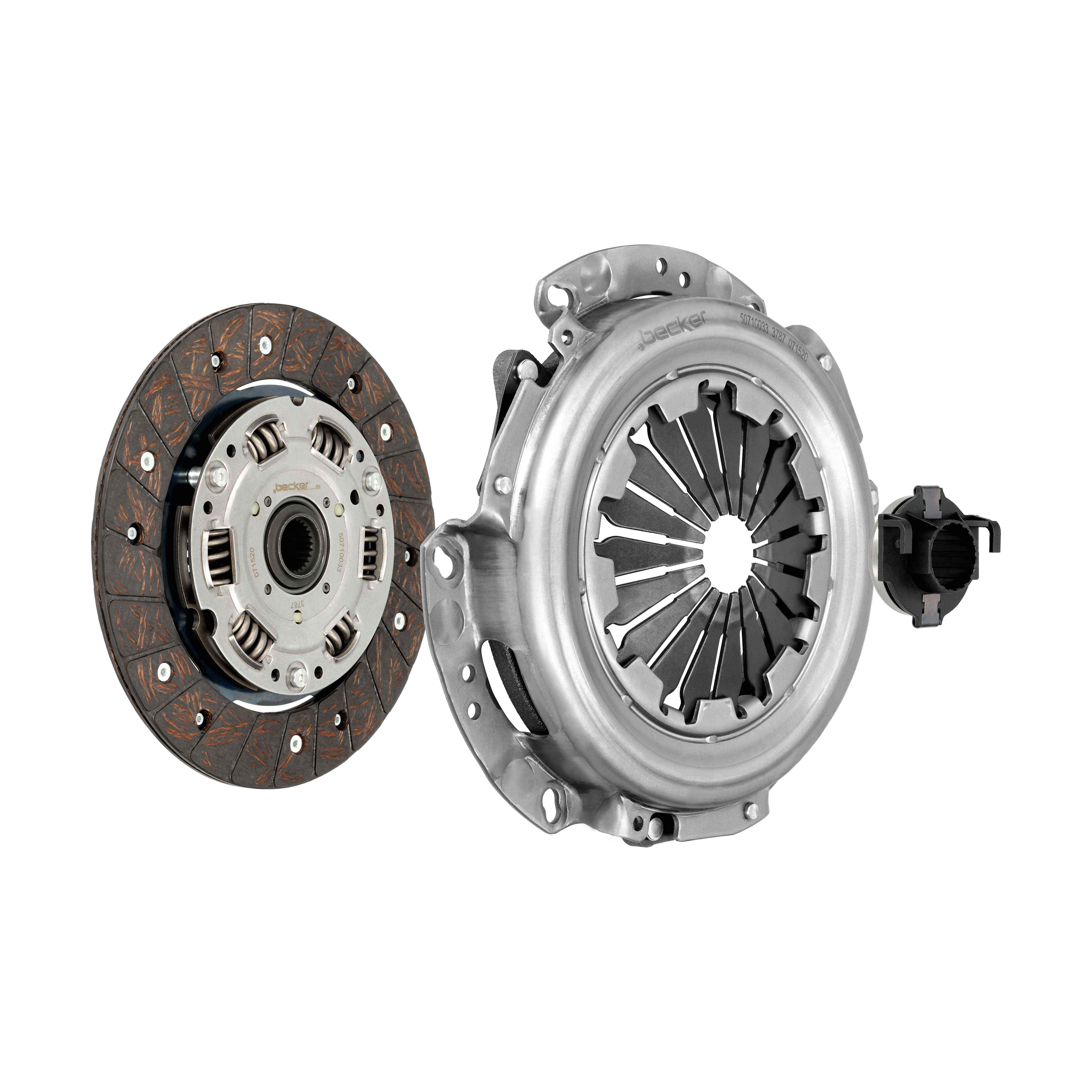 F.BECKER Koblingssæt 50710033 for OPEL VOLVO MITSUBISHI NISSAN DACIA RENAULT