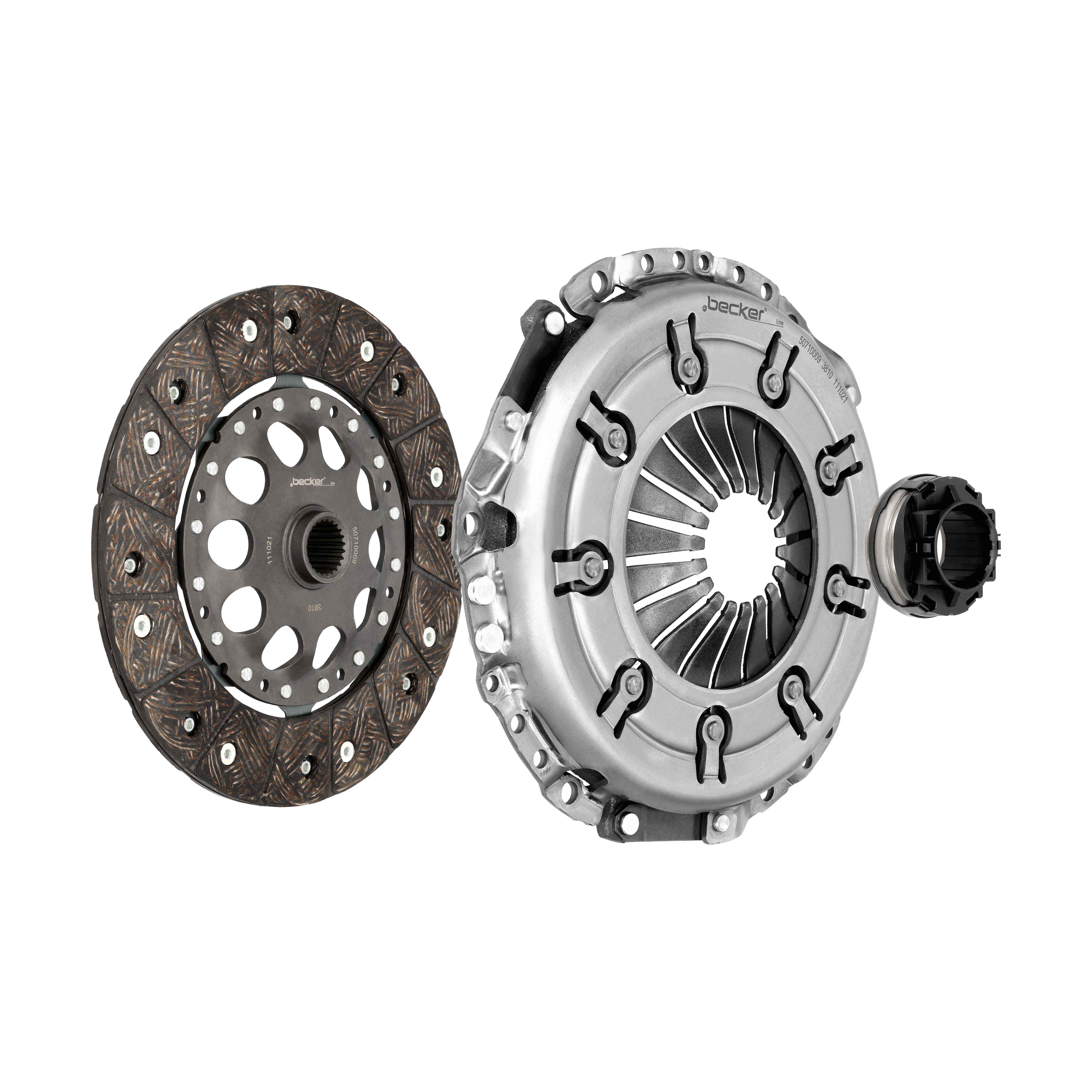 F.BECKER Koblingssæt 50710009 for FORD AUSTRALIA FORD SEAT PORSCHE VW (SVW) VW SKODA AUDI AUDI (FAW) MAZDA