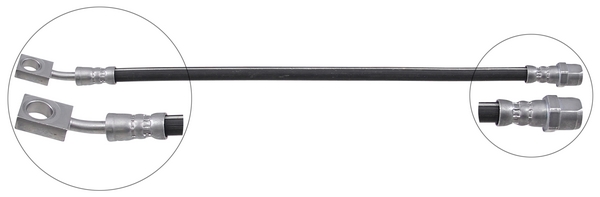 F.BECKER Bremseslange 11012652 for MERCEDES-BENZ