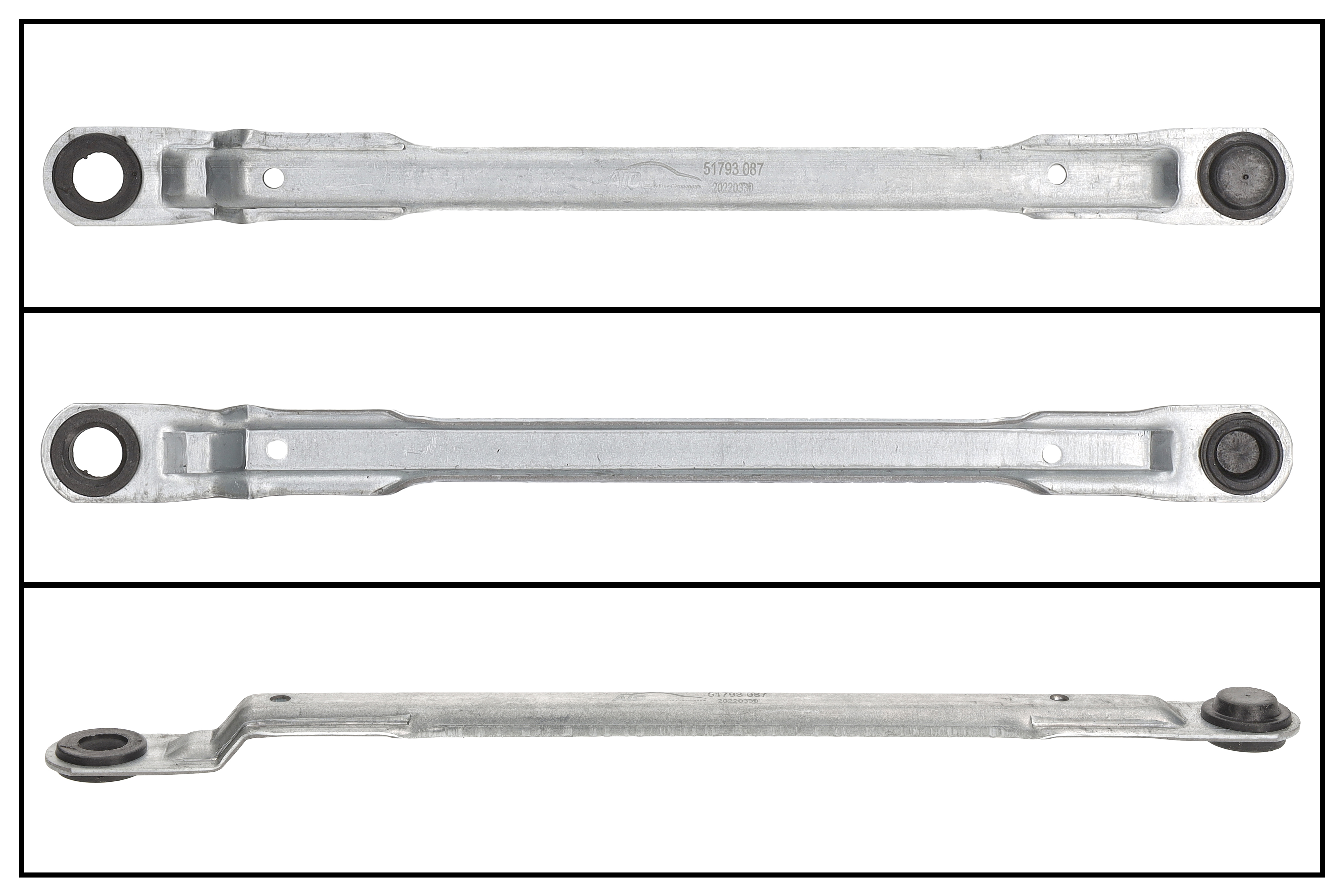 F.BECKER Drivstang, viskersystem 120210144 foran for VAG