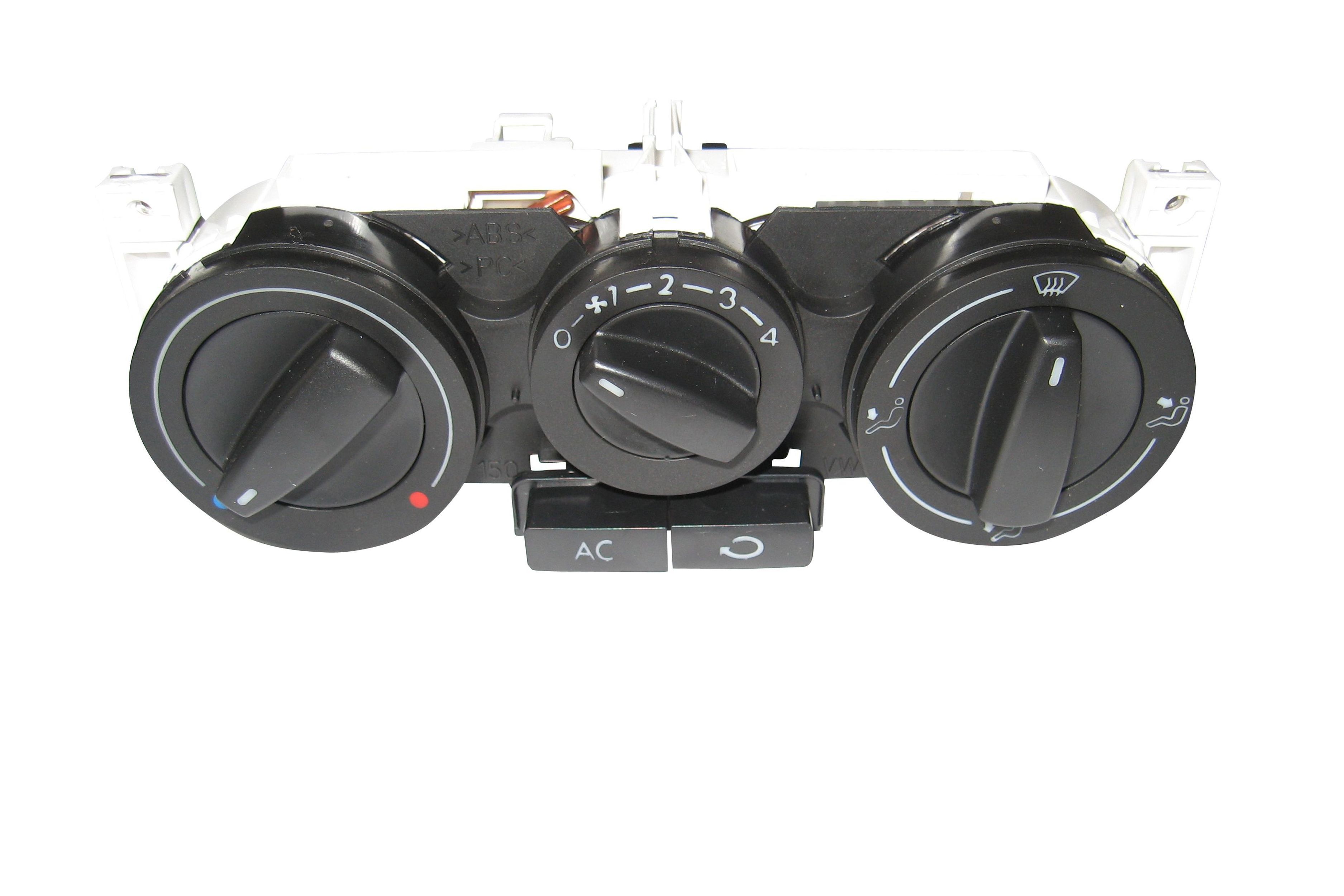 F.BECKER Betjeningspanel, varme/ventilation 1403140001 for VAG