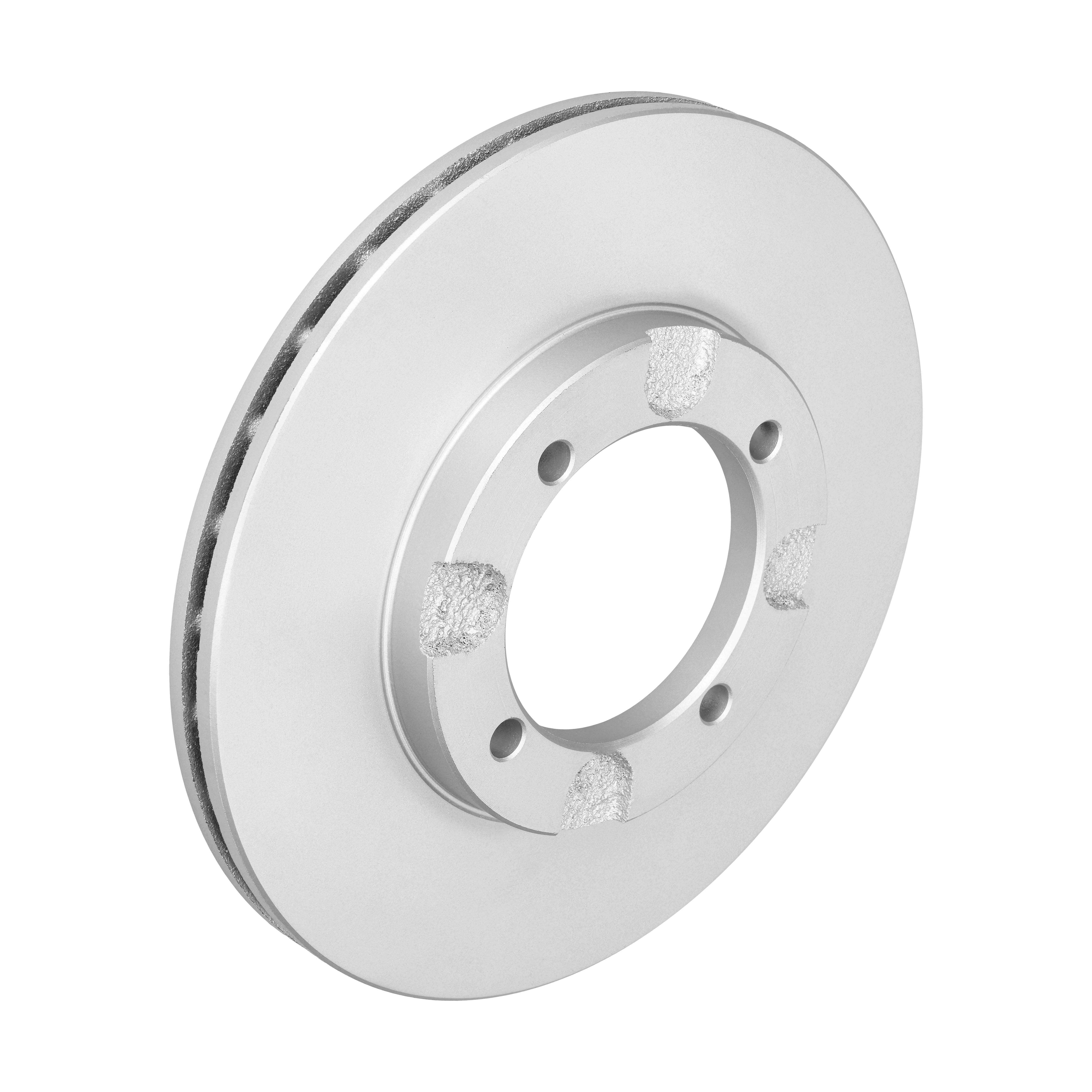 F.BECKER Bremseskive 10212214 ventileret 242mm 18mm for MITSUBISHI