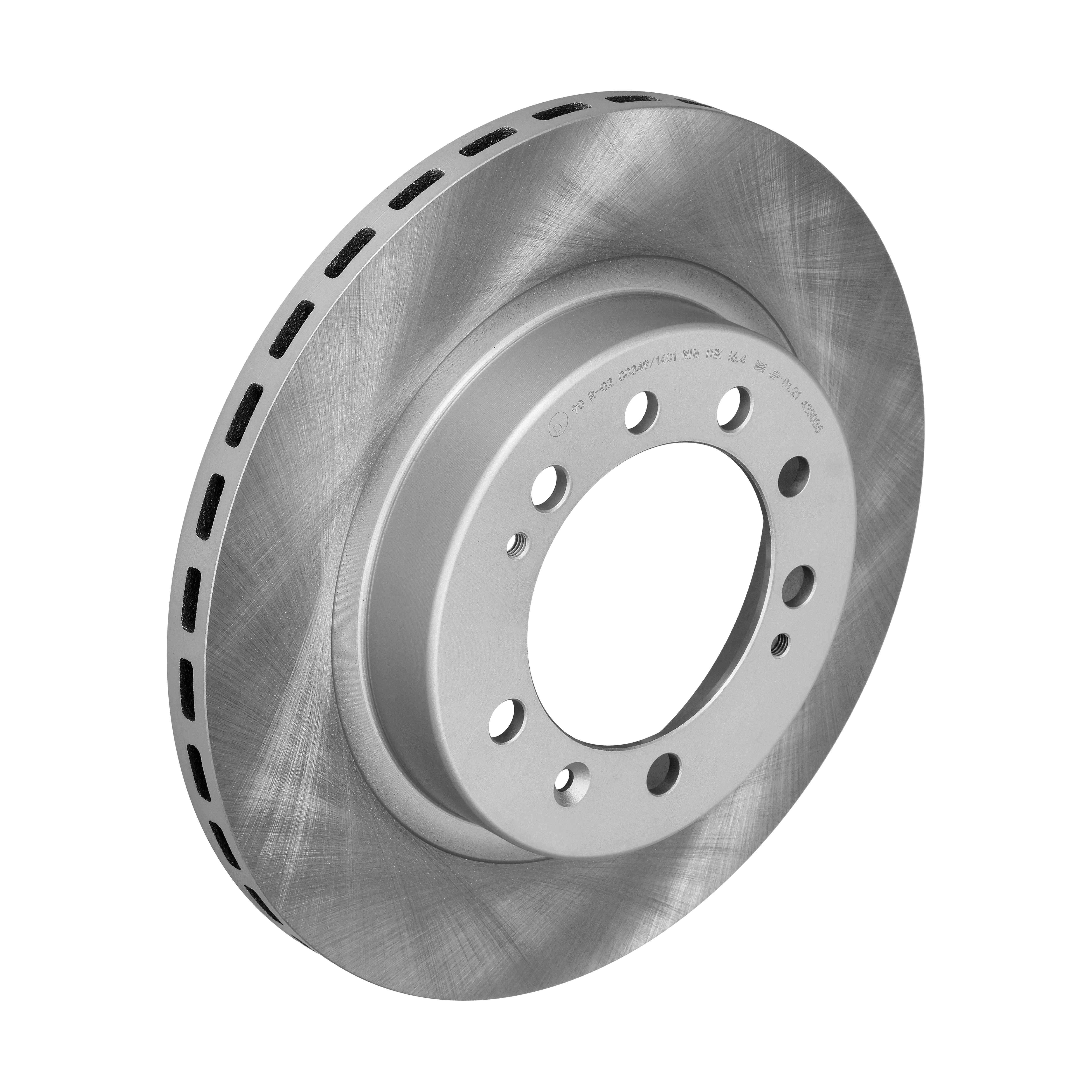 F.BECKER Bremseskive 10212468 ventileret 266mm 18mm for MITSUBISHI