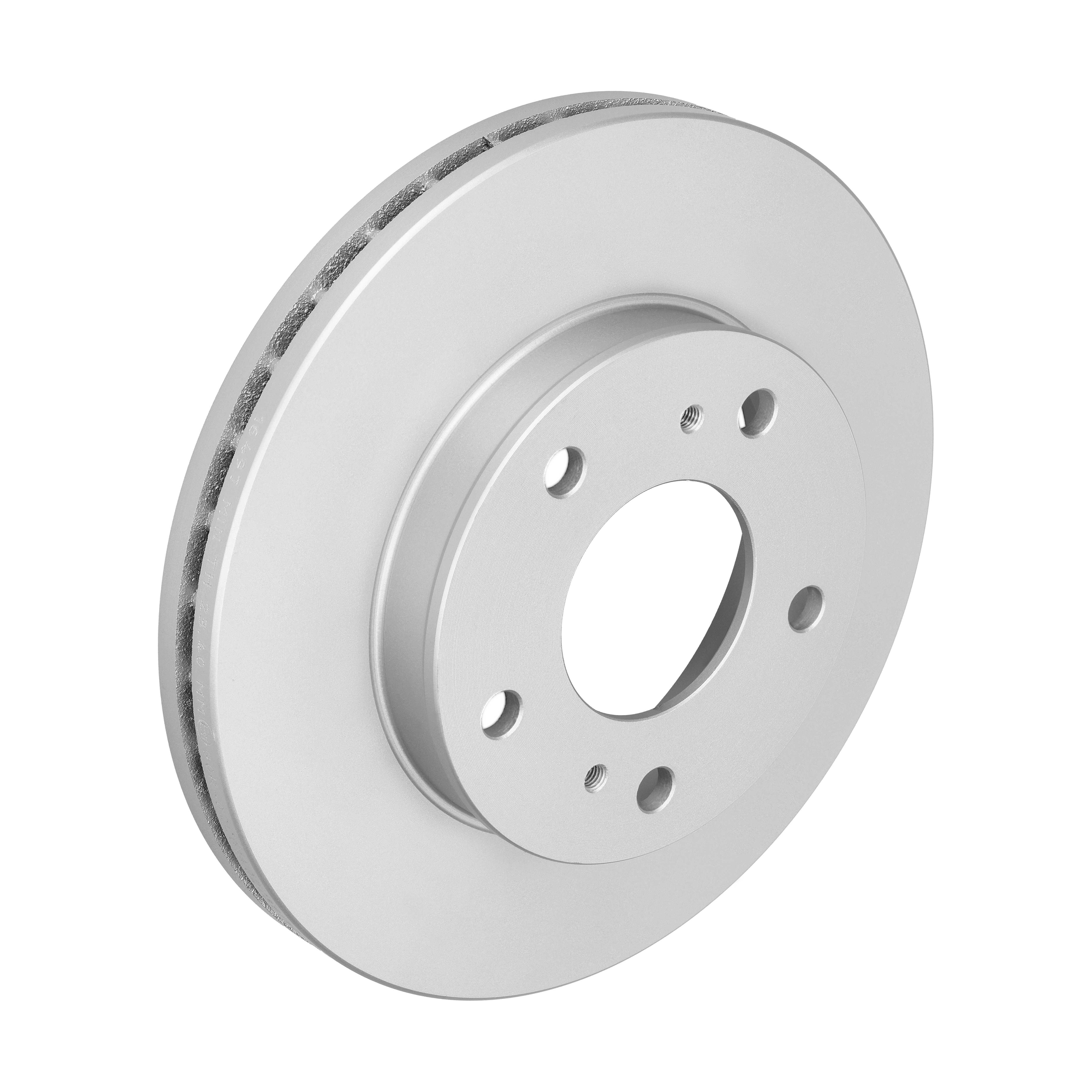 F.BECKER Bremseskive 10212059 ventileret 257mm 26mm for NISSAN