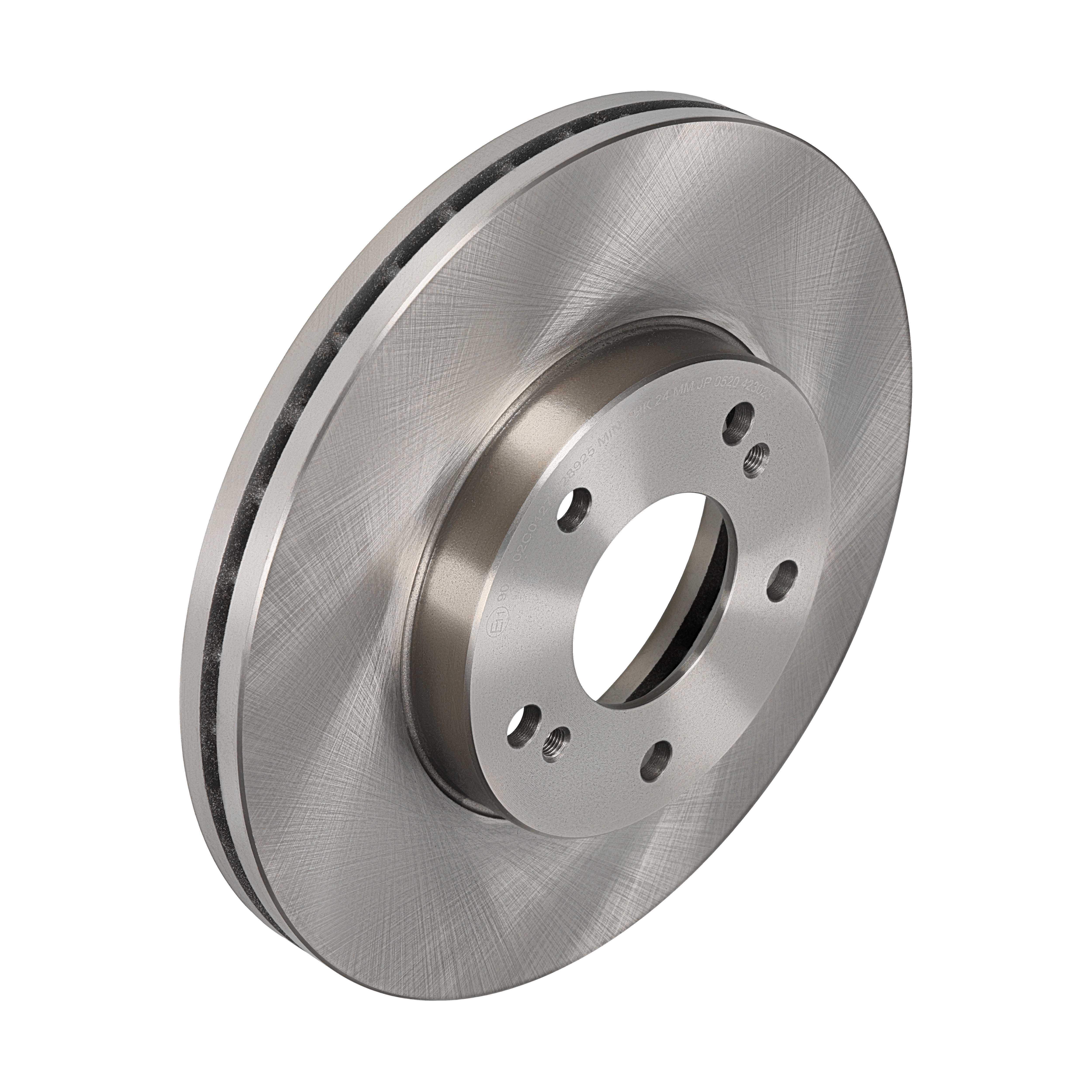 F.BECKER Bremseskive 10212510 ventileret 280mm 26mm for NISSAN