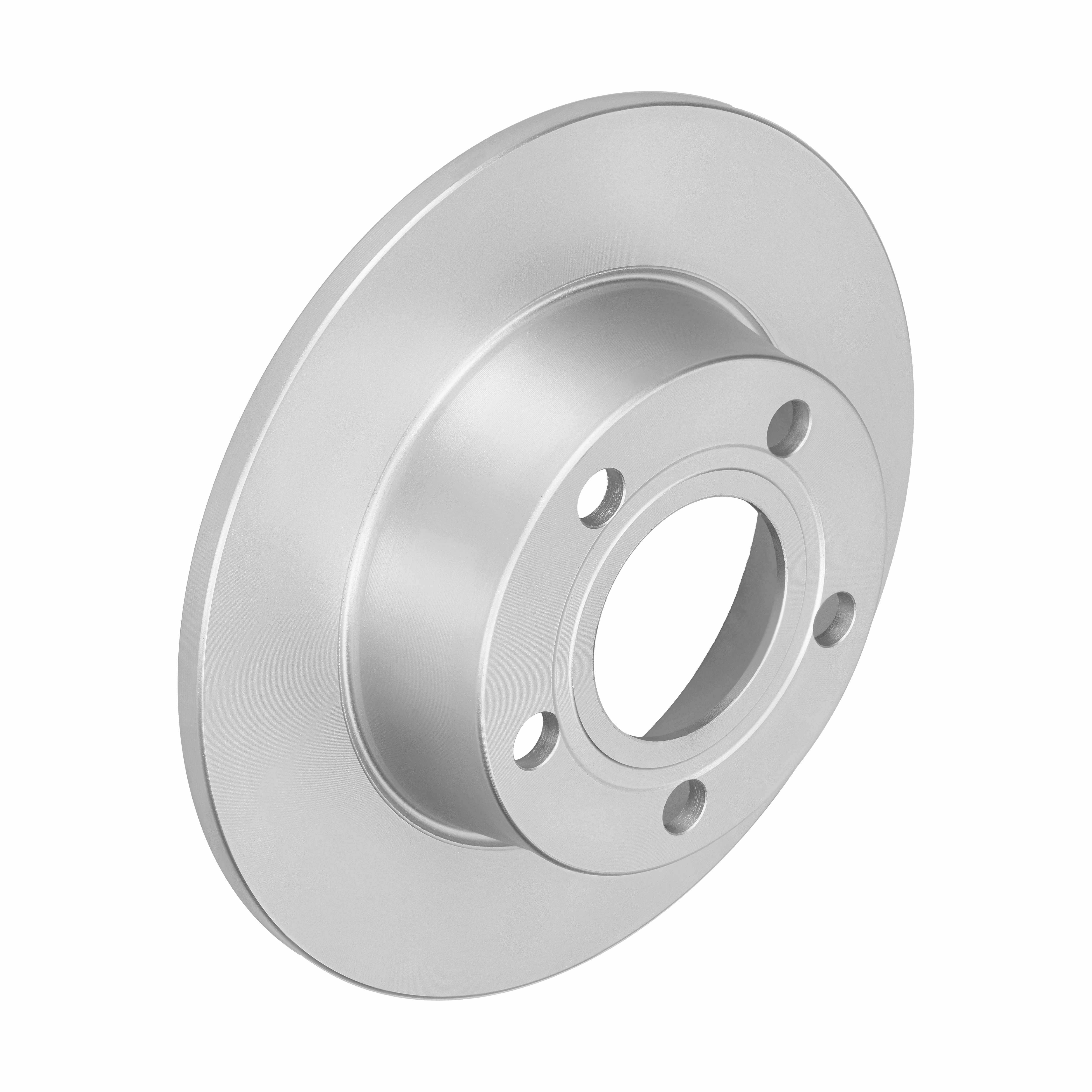F.BECKER Bremseskive 10211389 fuld 255mm 10mm for AUDI