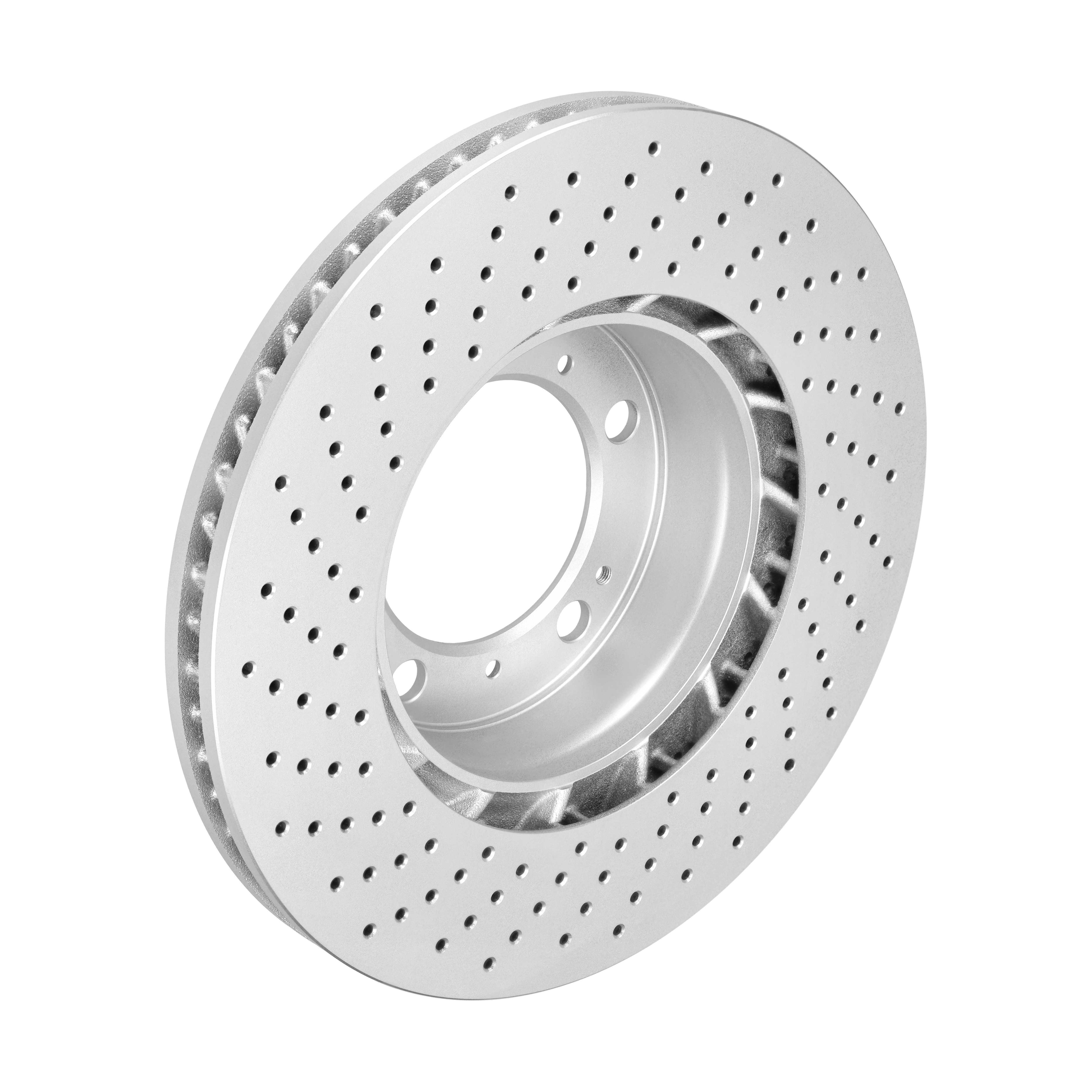 F.BECKER Bremseskive 10212577 perforeret 318mm 28mm for PORSCHE