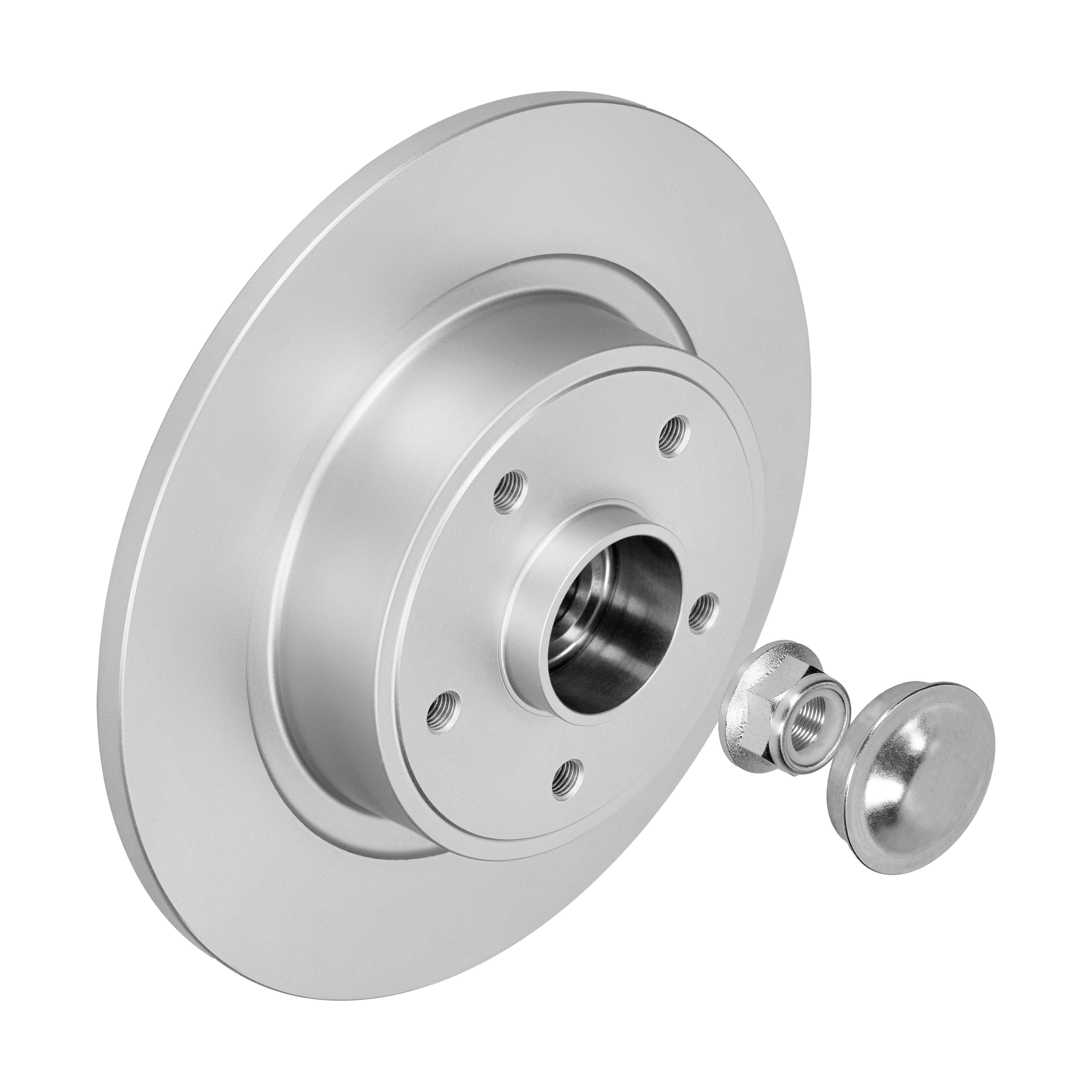 F.BECKER Bremseskive 10212109 fuld 270mm 10mm for RENAULT