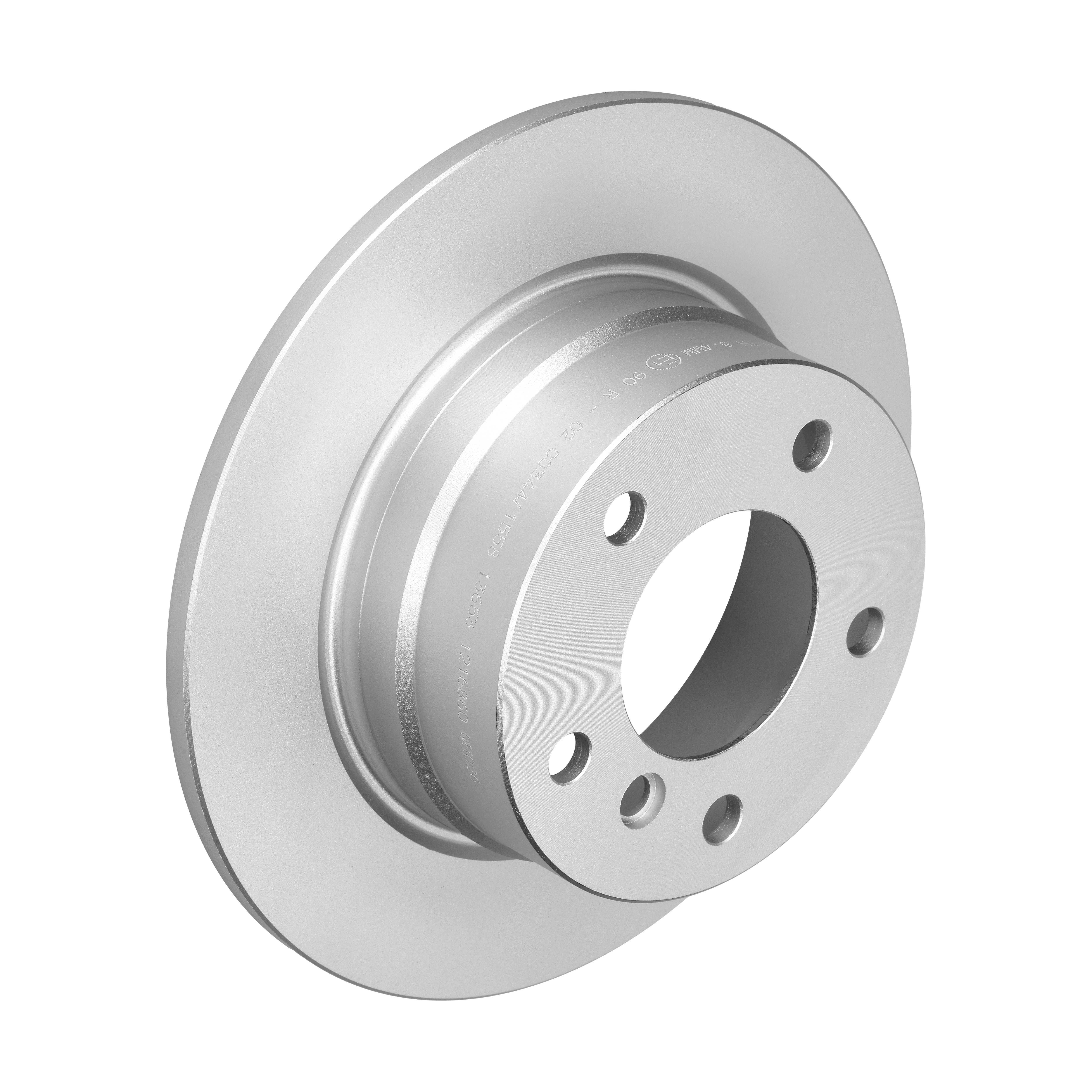 F.BECKER Bremseskive 10211802 fuld 280mm 10mm for BMW