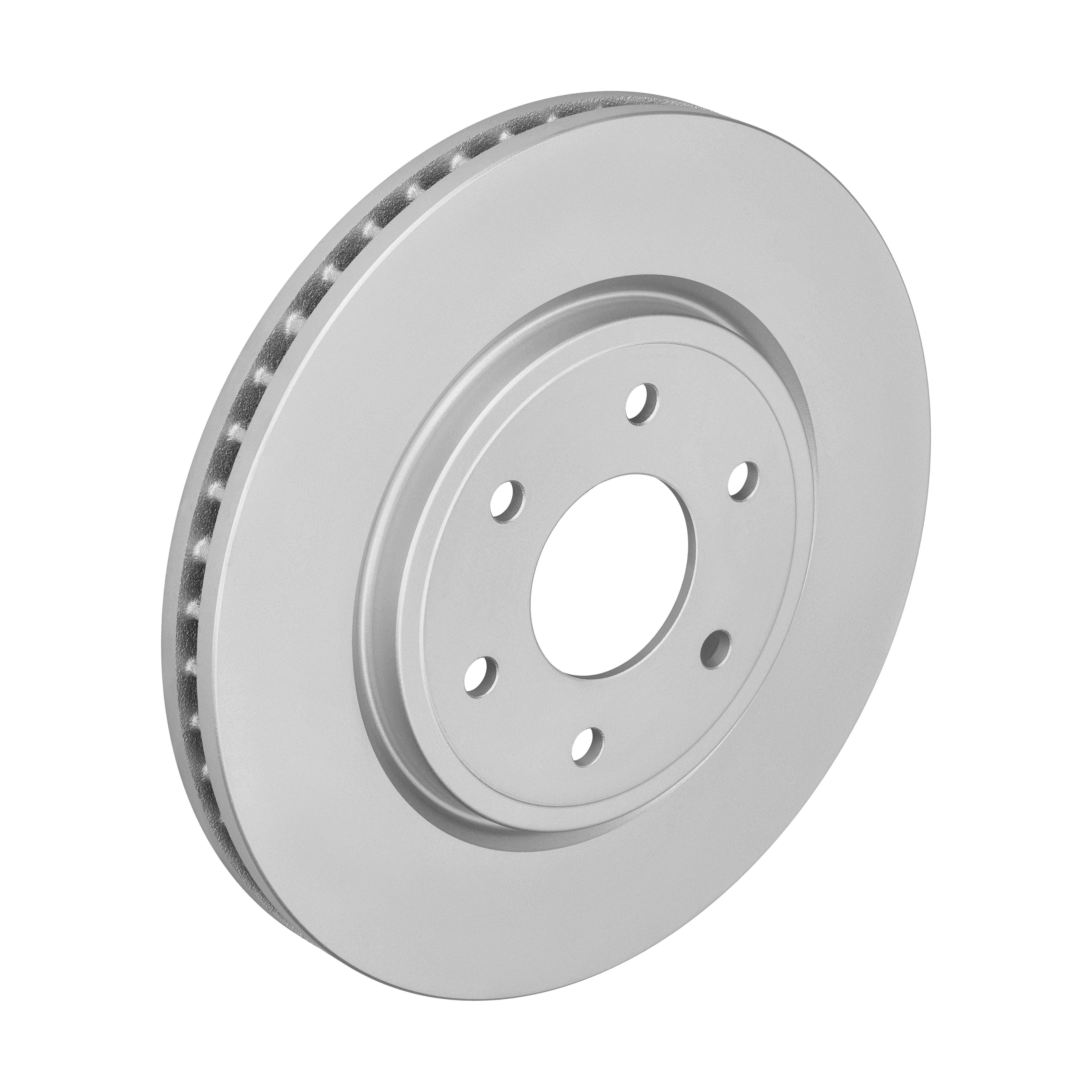 F.BECKER Bremseskive 10211886 ventileret 296mm 28mm for NISSAN