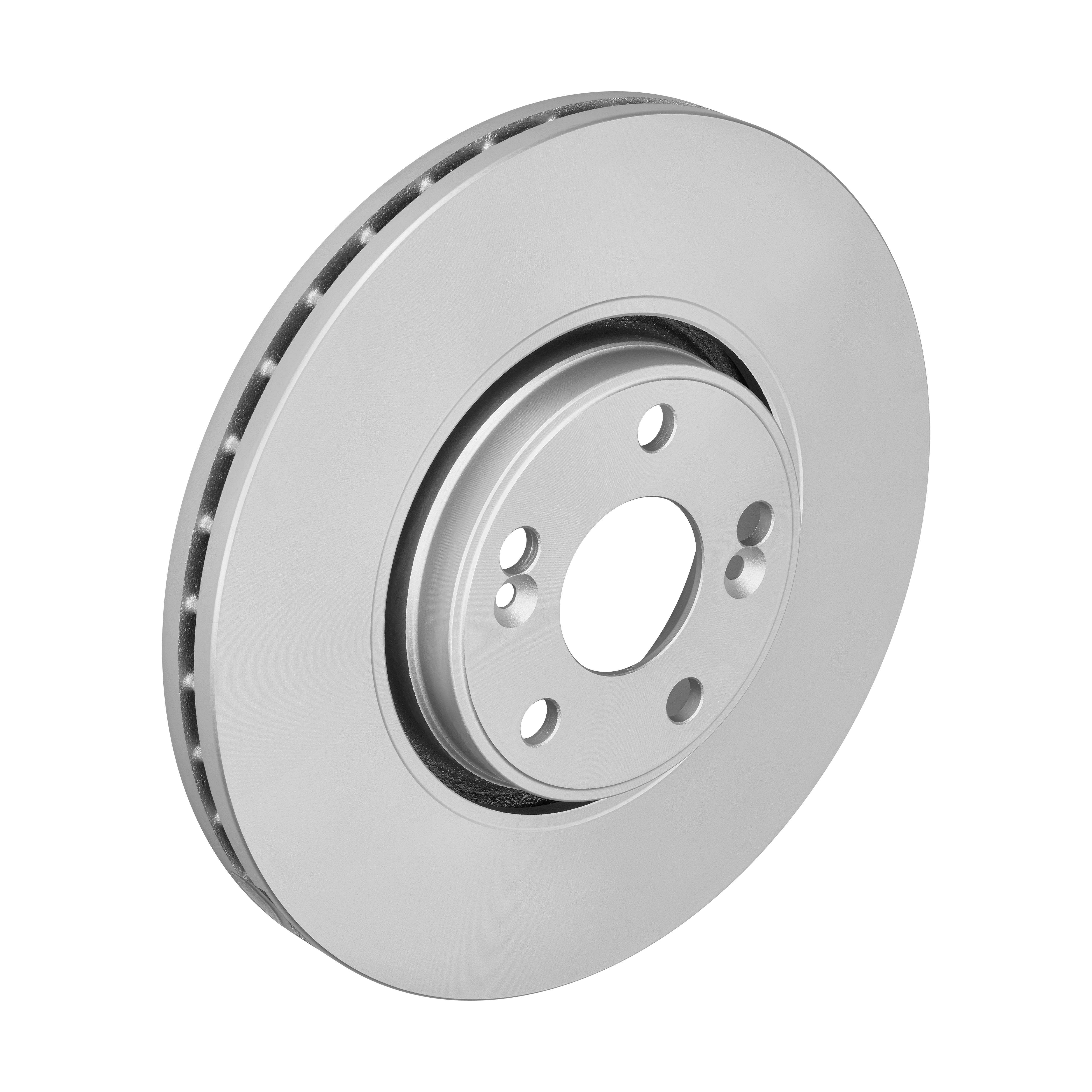 F.BECKER Bremseskive 10211789 ventileret 308mm 28mm for RENAULT