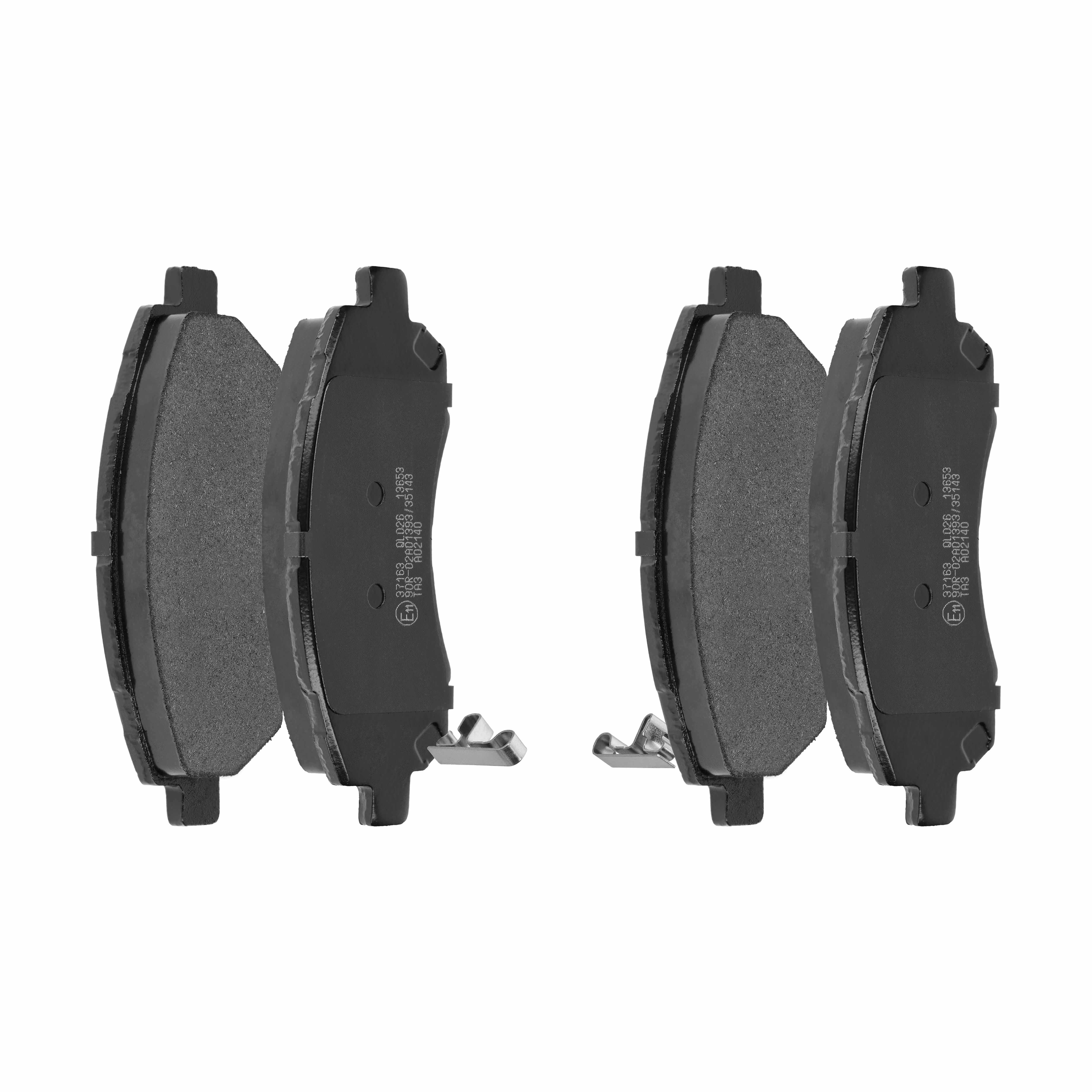F.BECKER Bremseklodser 10411600 for SUBARU